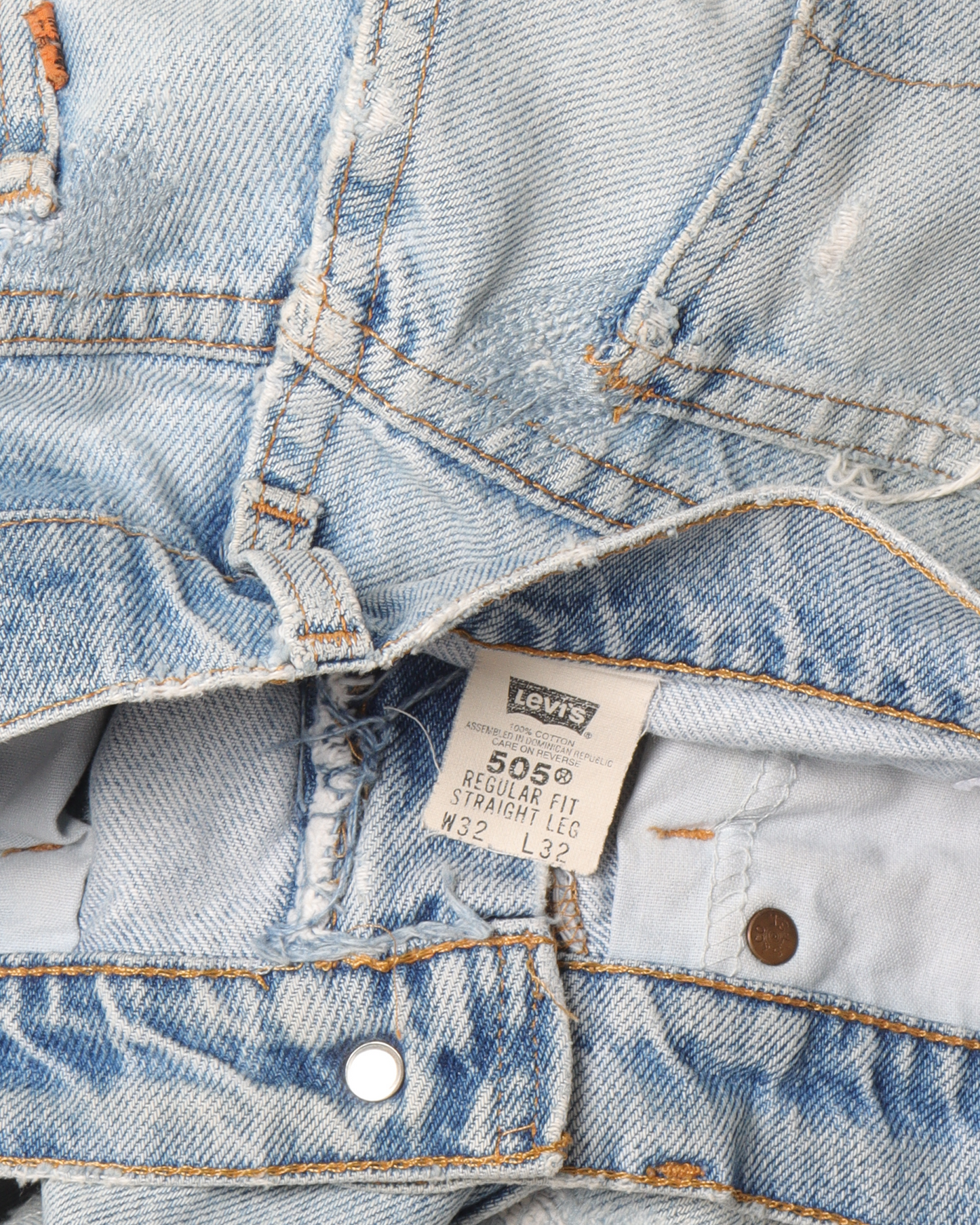 Levi's "505" Orange Tab Denim