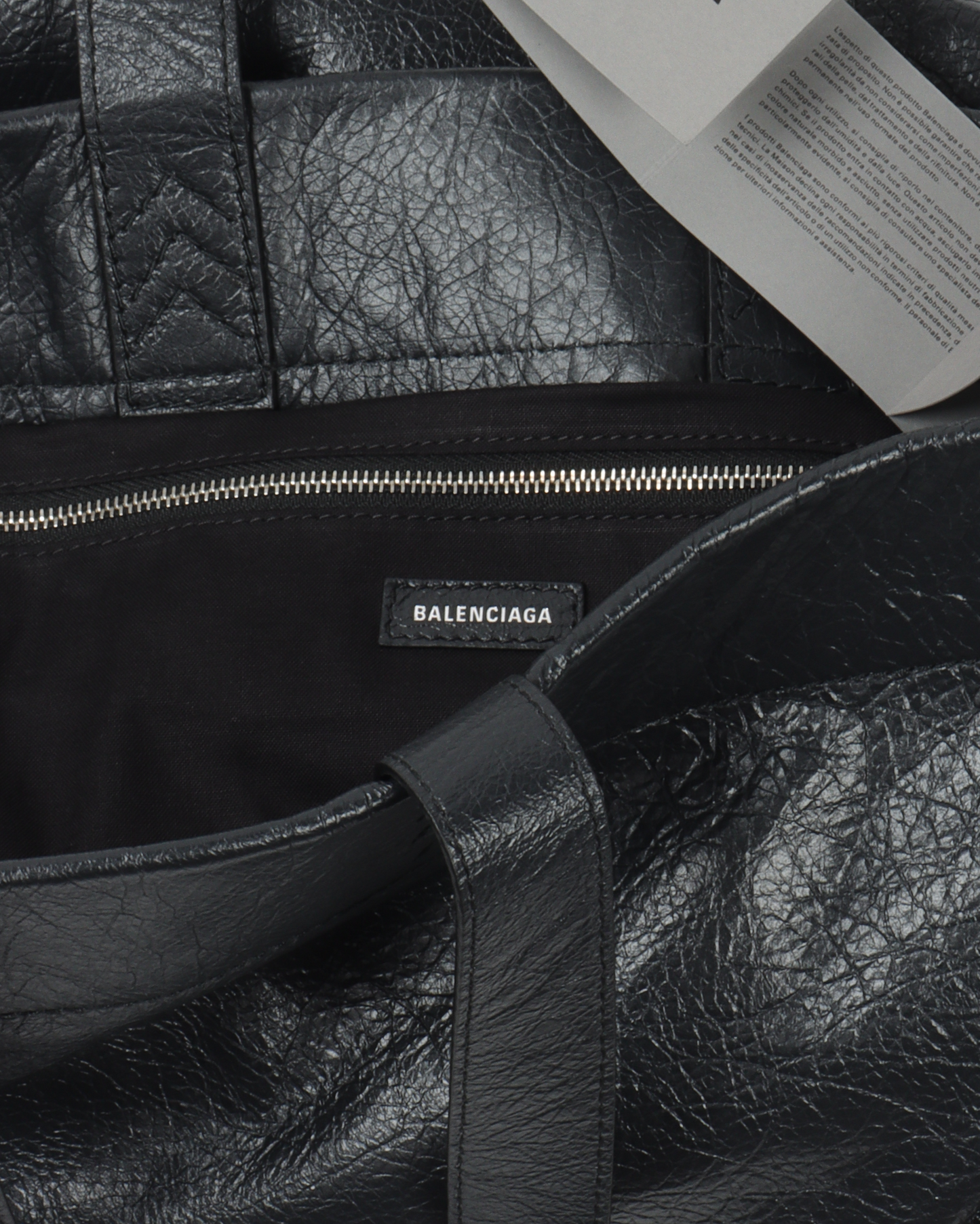 Leather Europa Tote bag