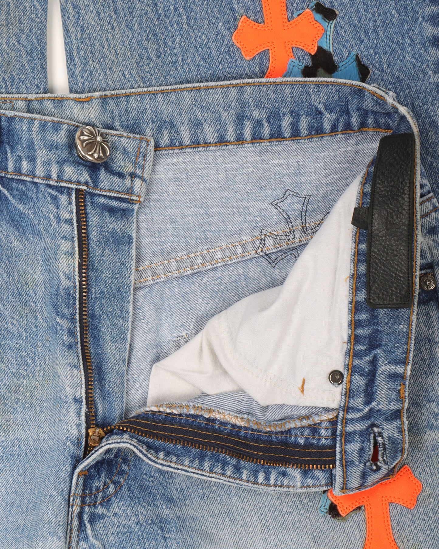 St. Barth Levi's Cross Patch Denim