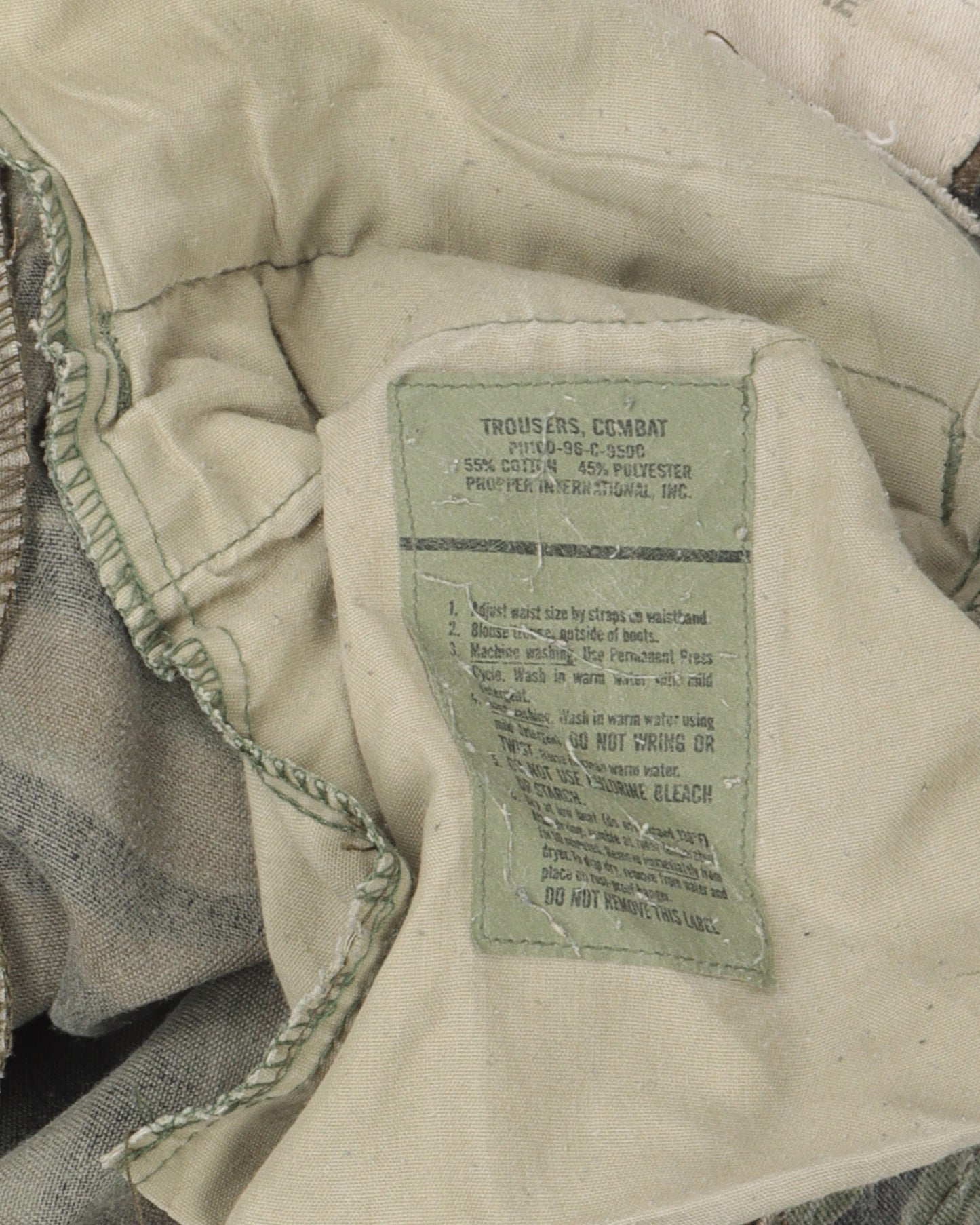 Unreleased Tiger Camo La Flare Cargo Pants