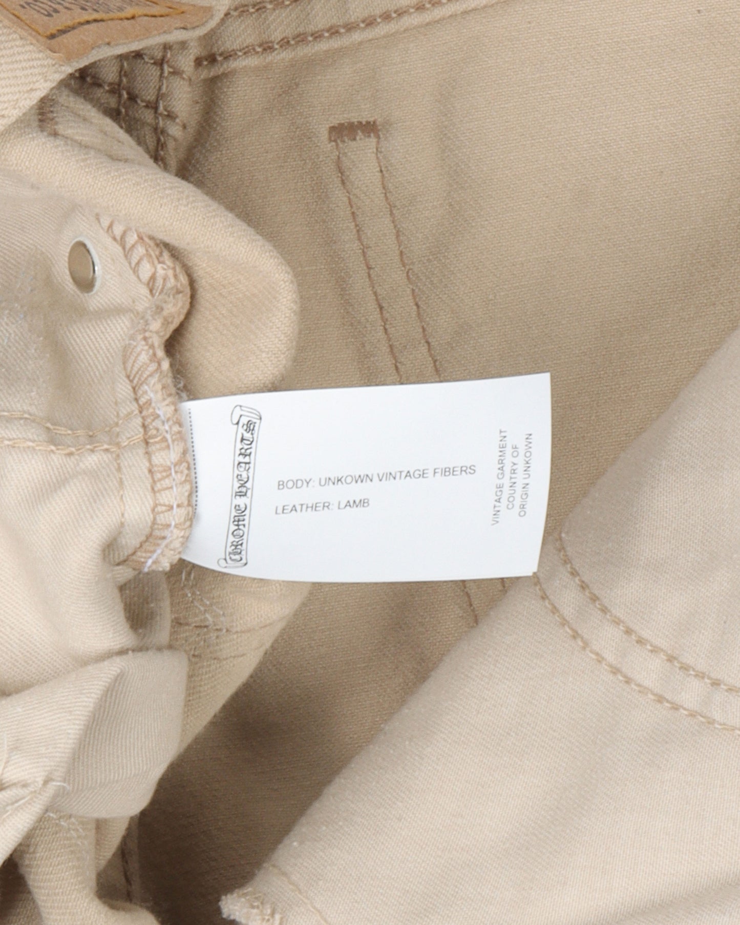 Levi's Leather Cross Jeans