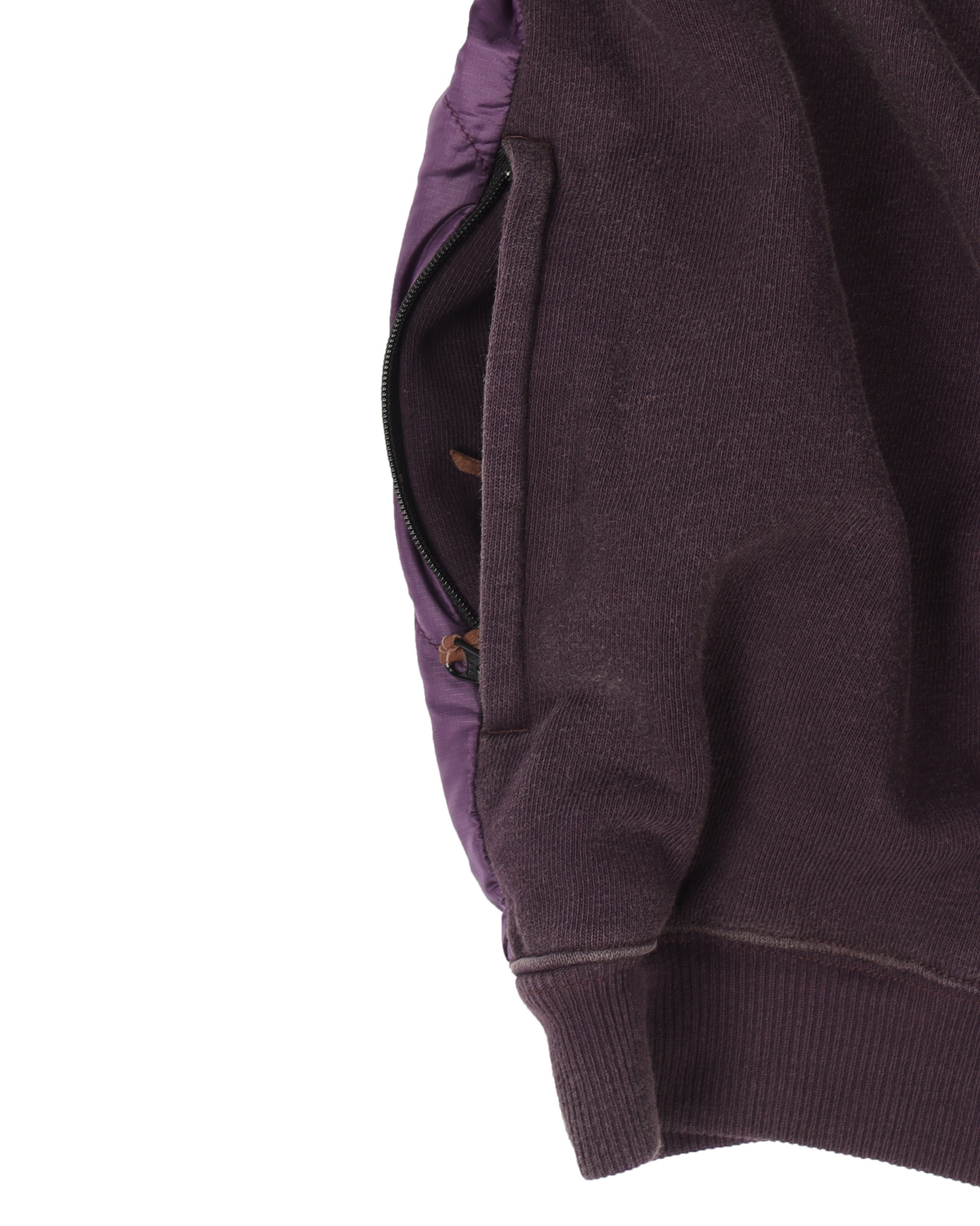 Quilted Shell Sweatshirt