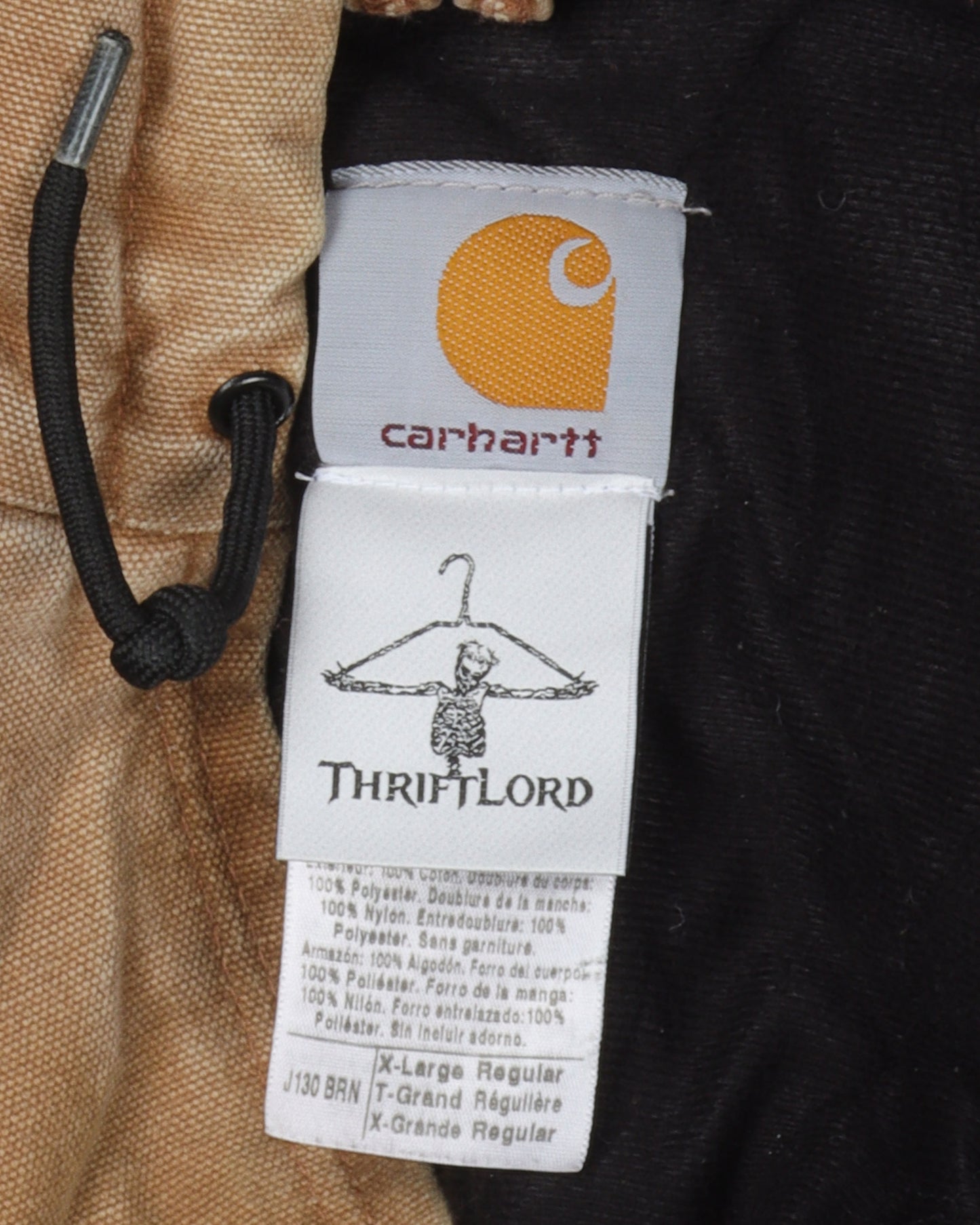 Carhartt Hooded Work Jacket