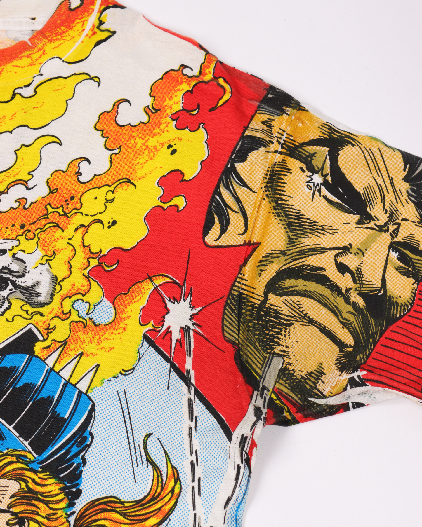 Marvel Ghostrider Midnight Son Wrap Around T-Shirt