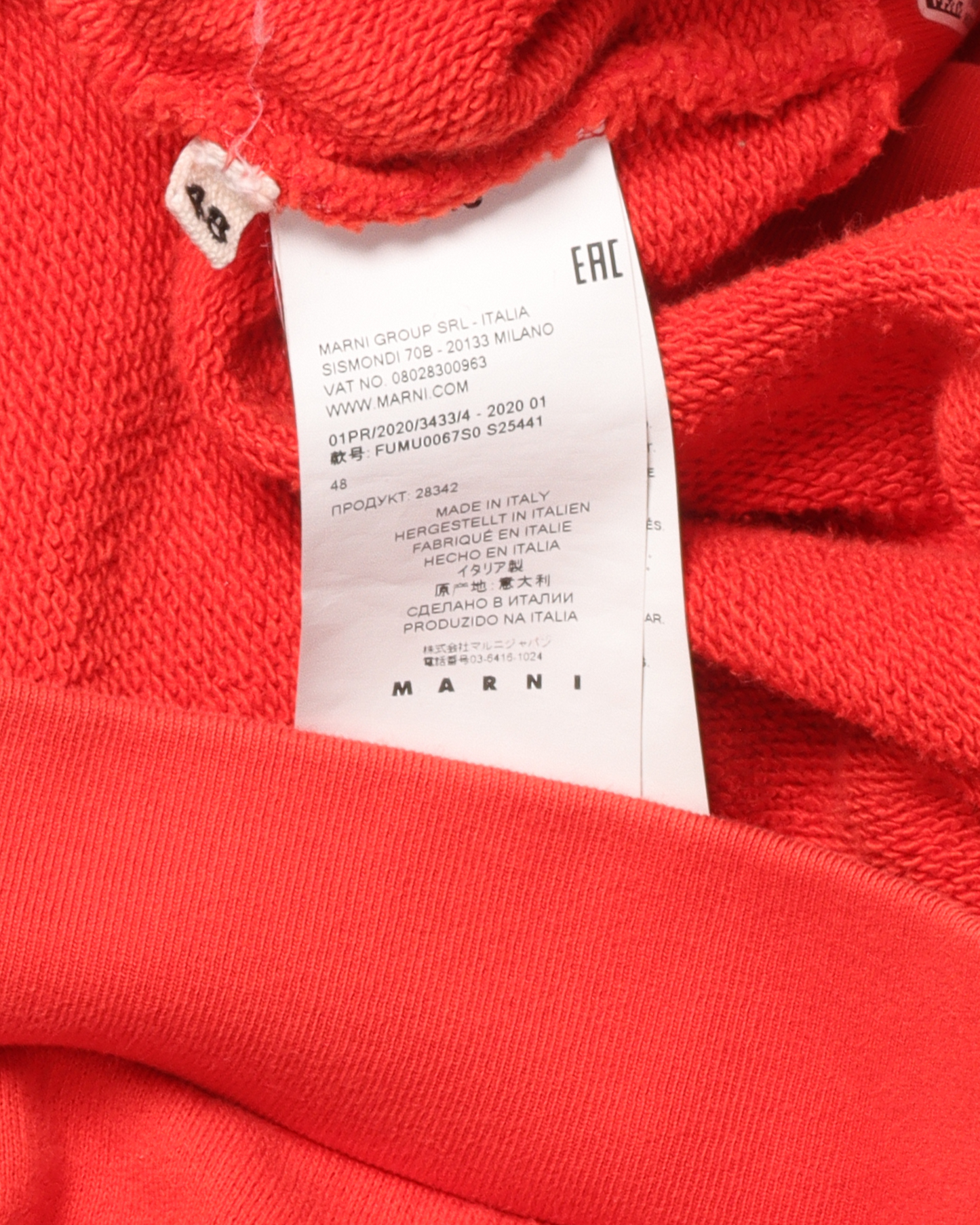 Orange Hoodie