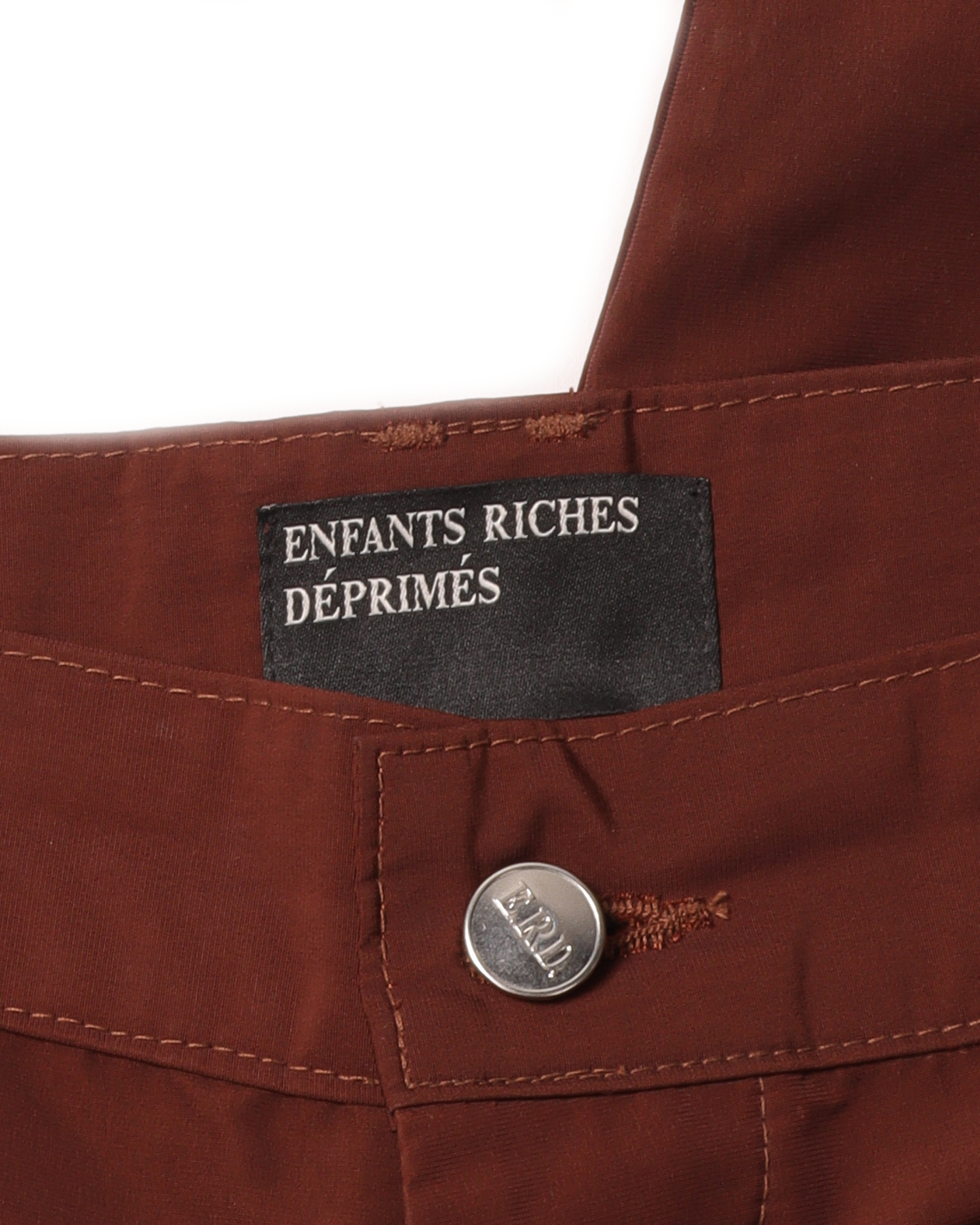 Wool-Blend Nylon Suspender Cargo Pants