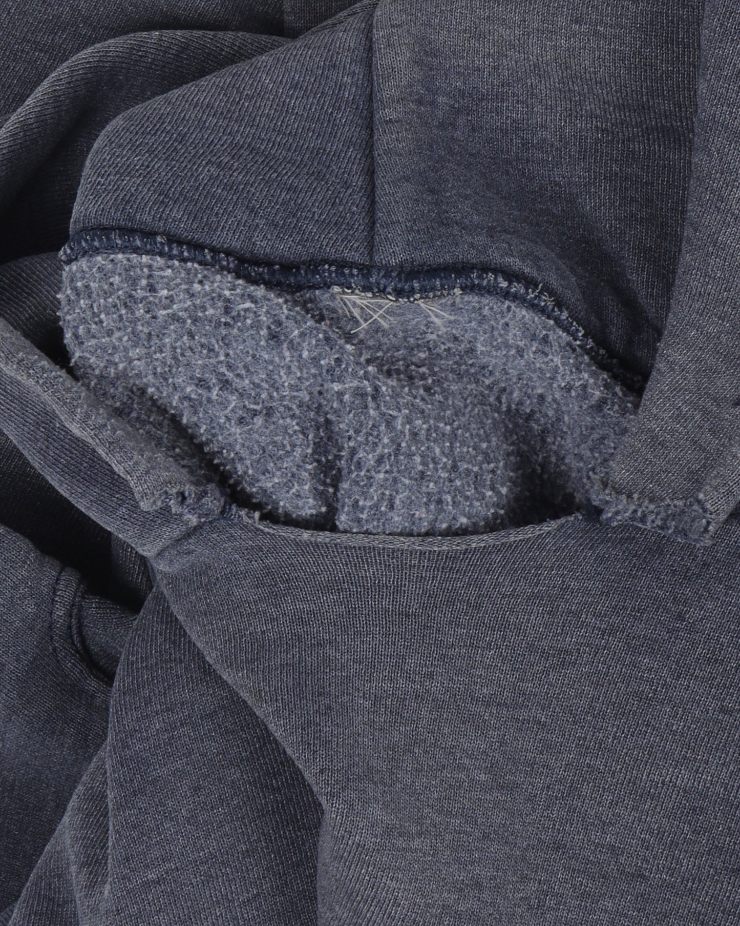 Distressed Collar Hoodie
