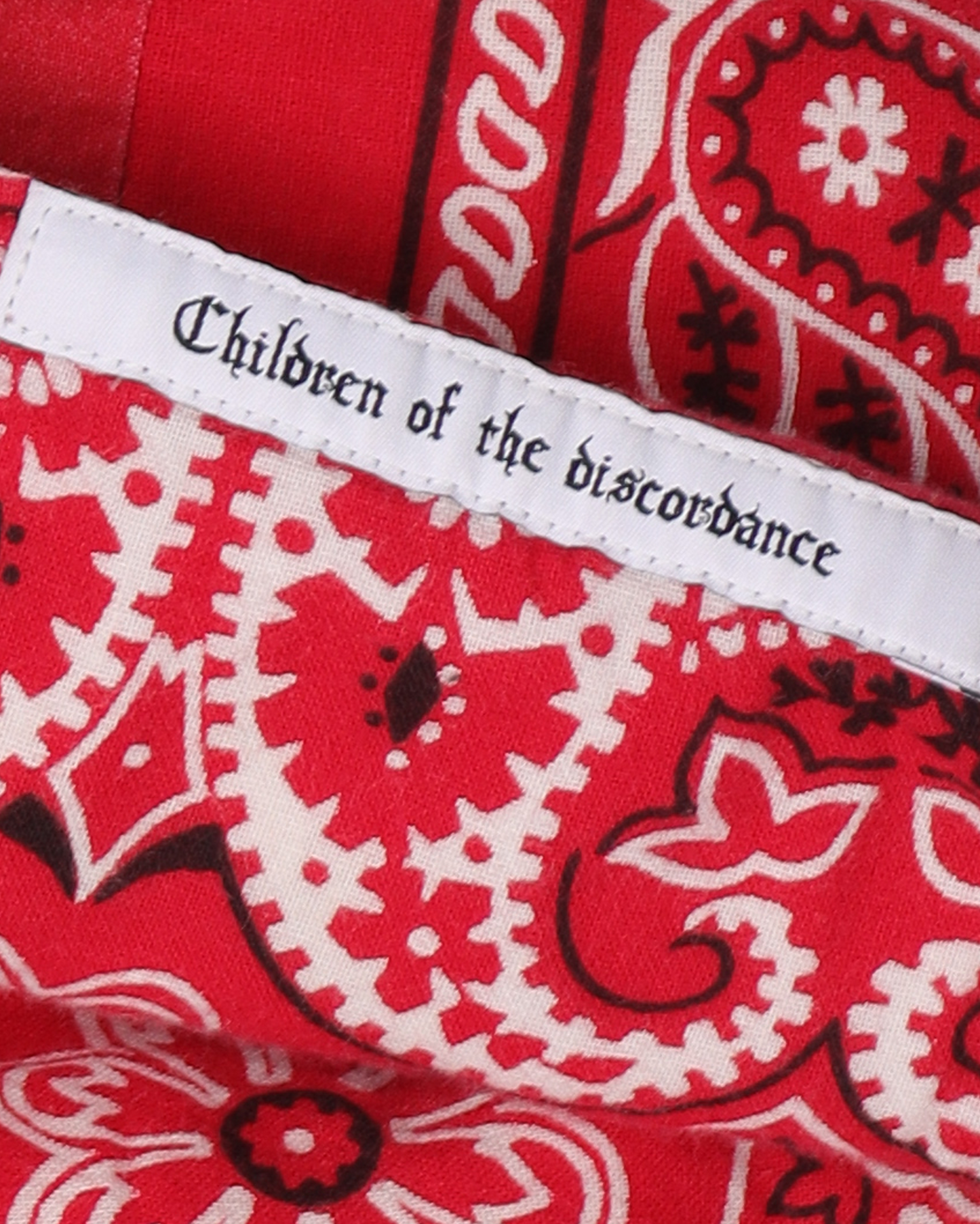 Bandana Patchwork Shorts