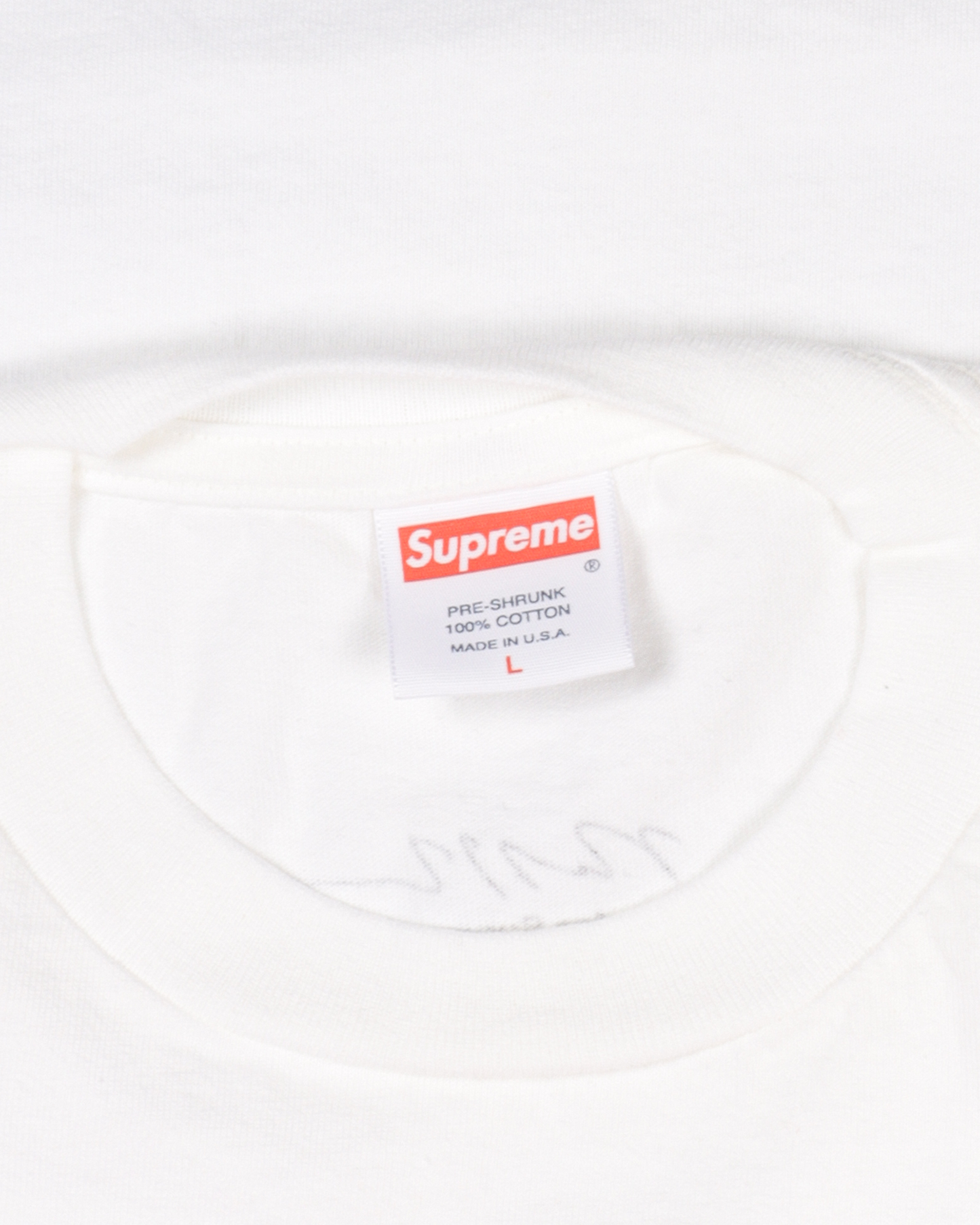 2005 Nate Lowman Unreleased Box Logo T-Shirt
