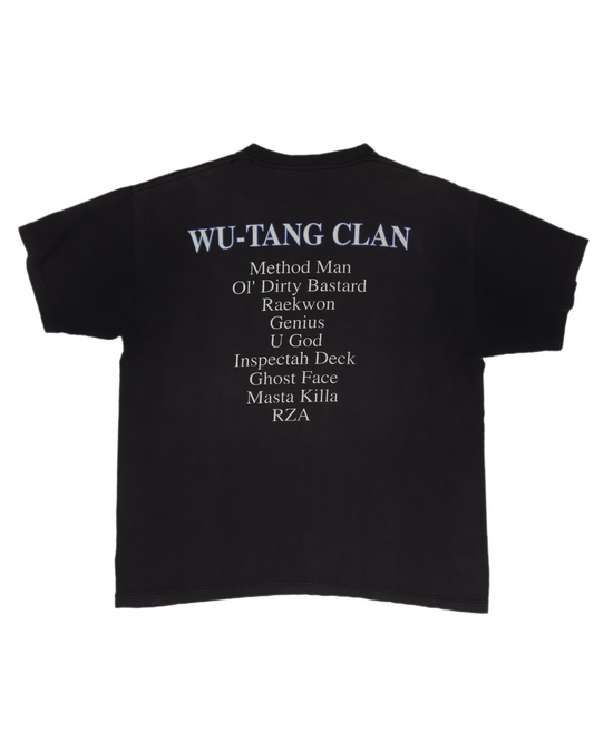 Wu-Tang Clan Logo Print Faded T-Shirt