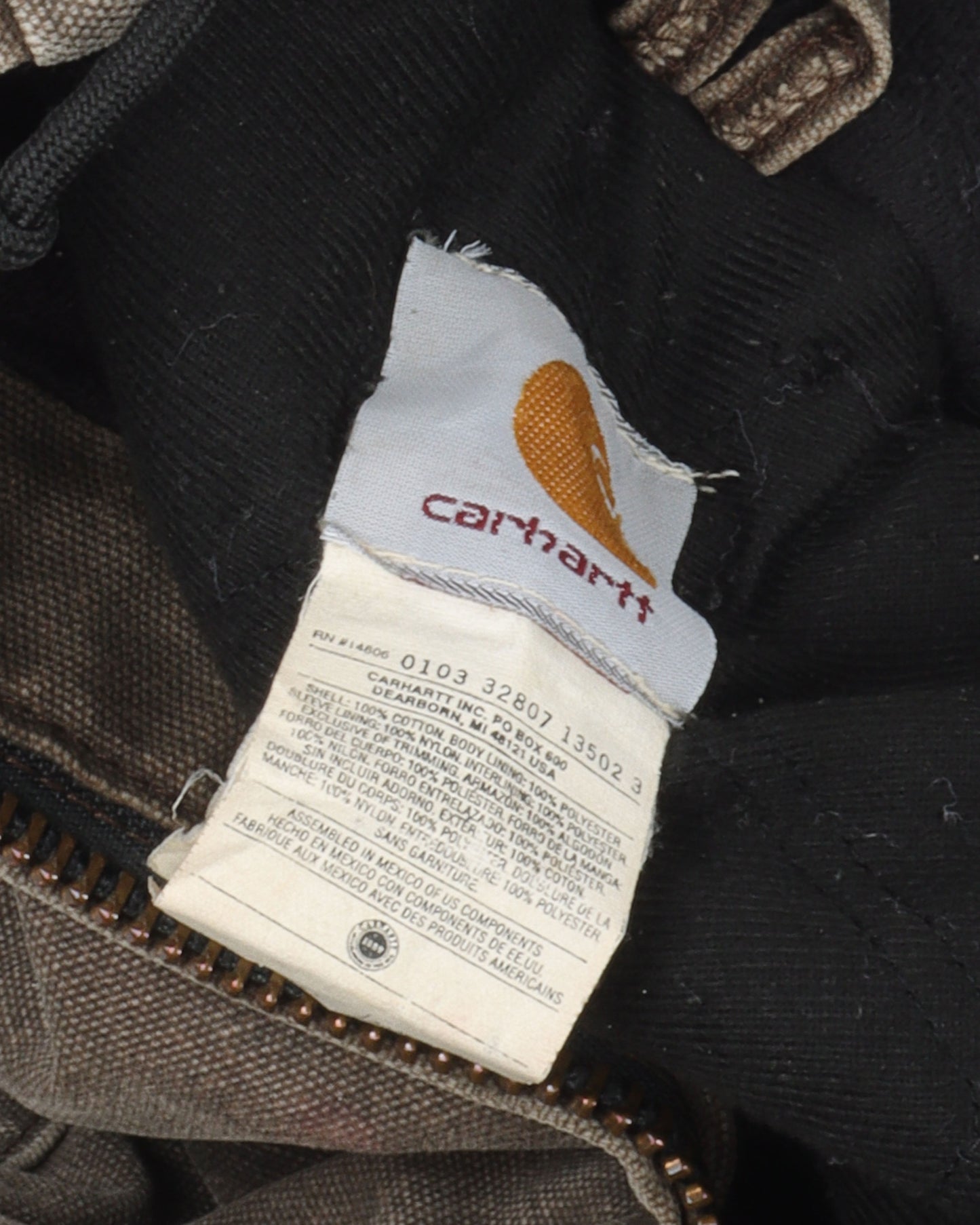 Carhartt Hooded Work Jacket
