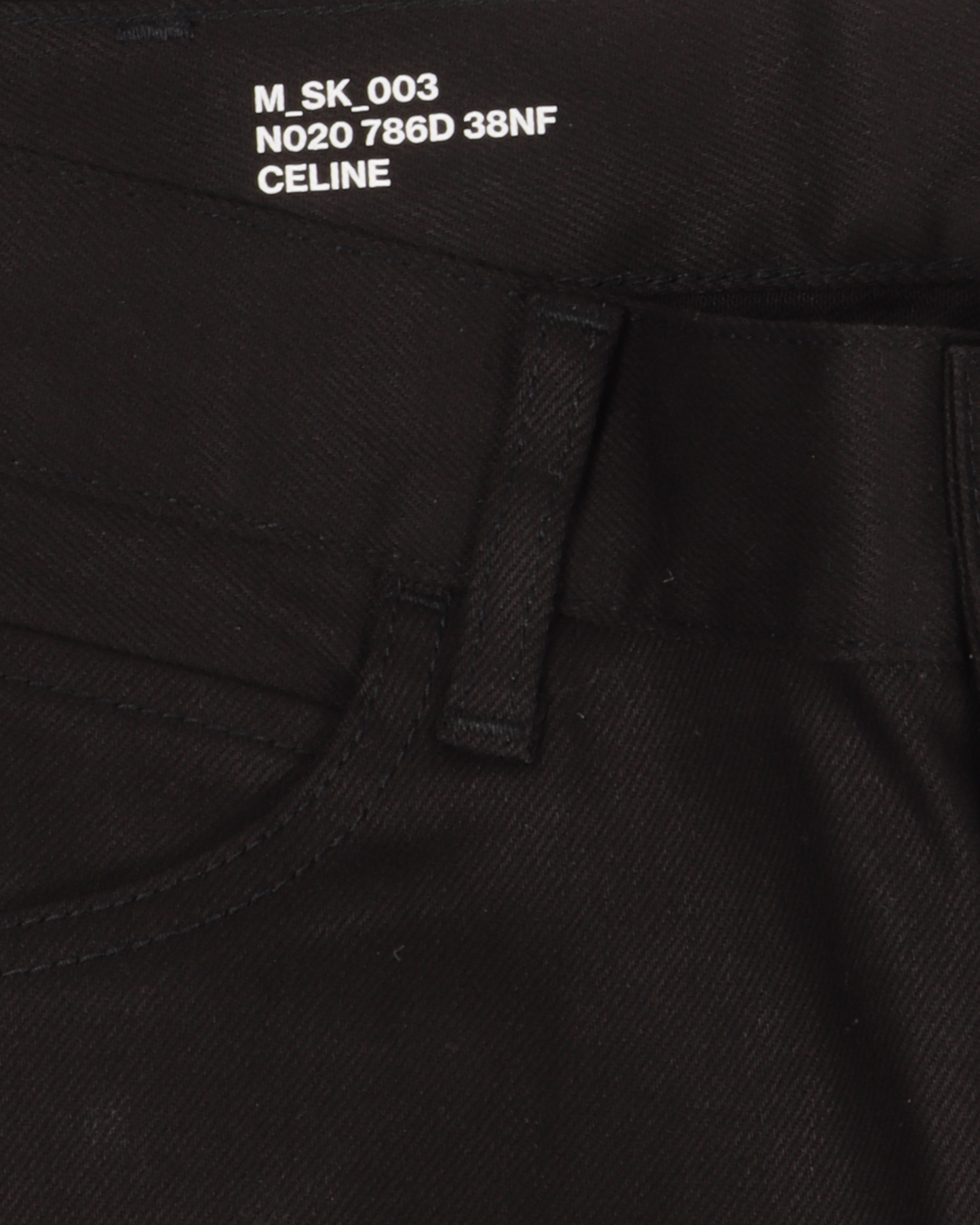 Black MS_SK_003 Denim