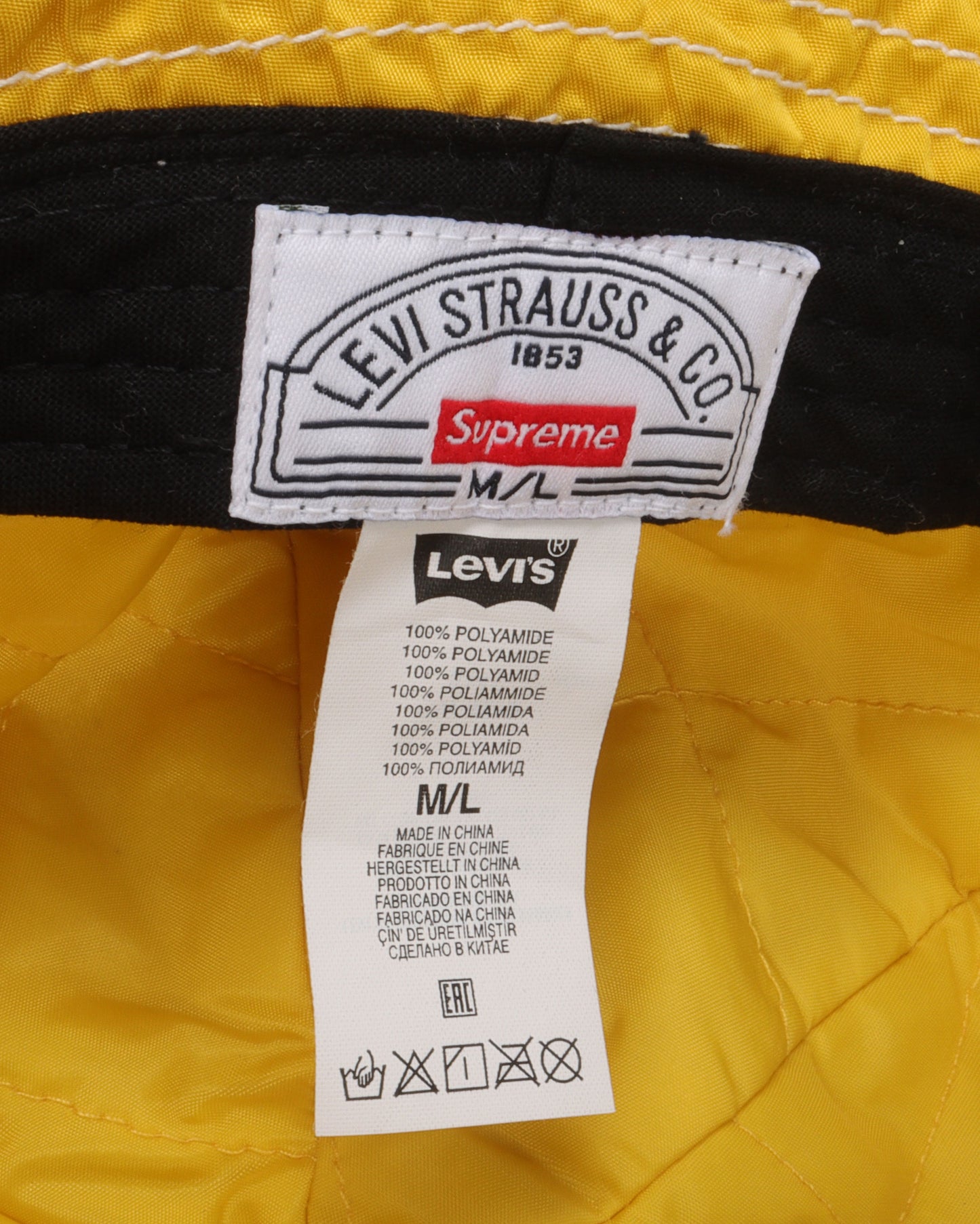 Levi Nylon Bucket Hat