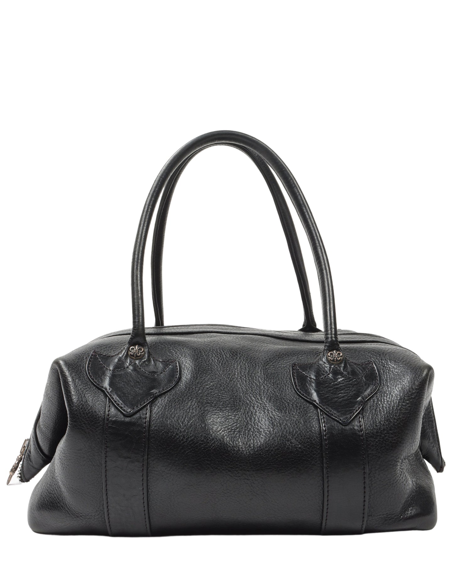 "Fleur De Lis" Leather Medicine Bag