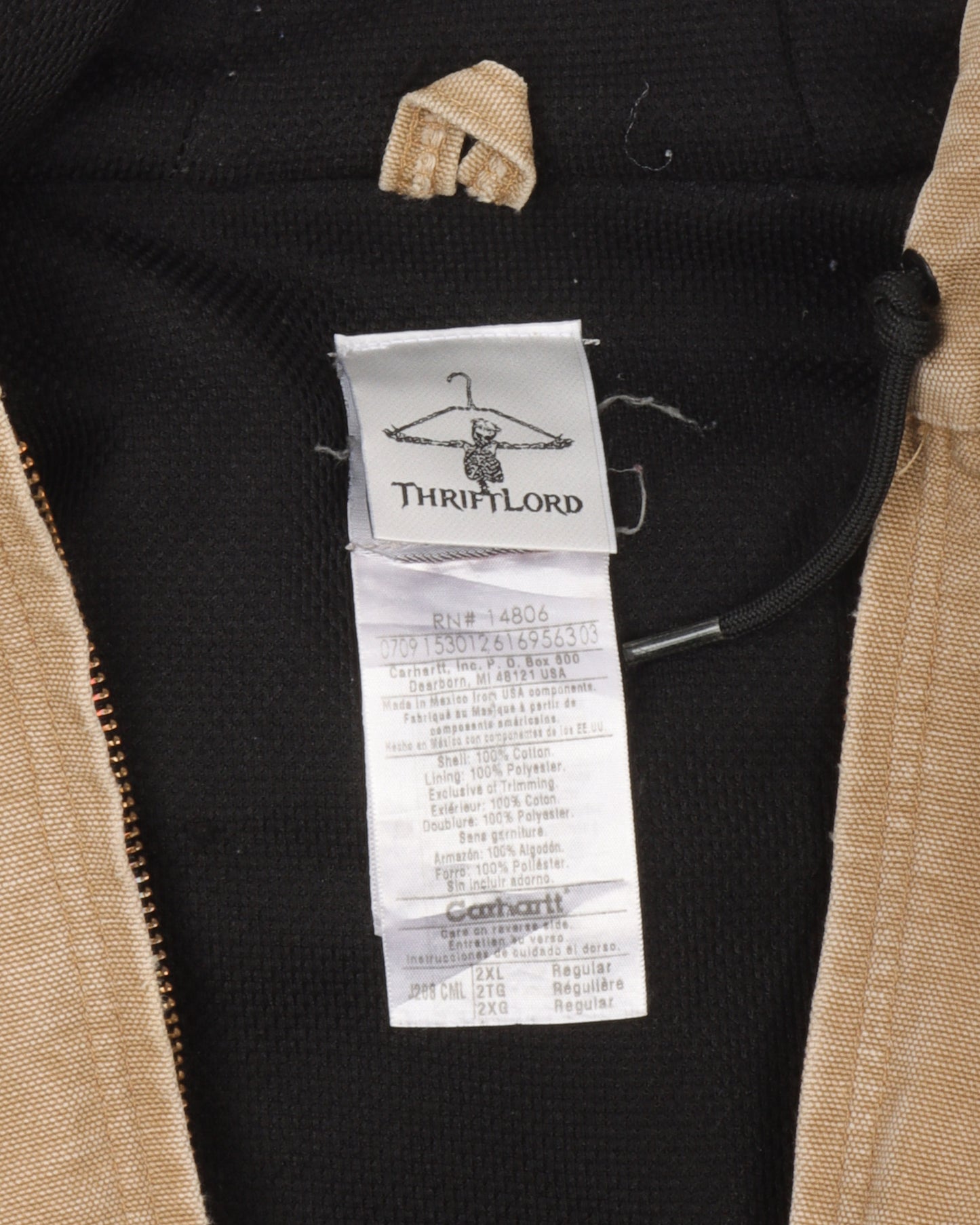 Carhartt Hooded Work Jacket