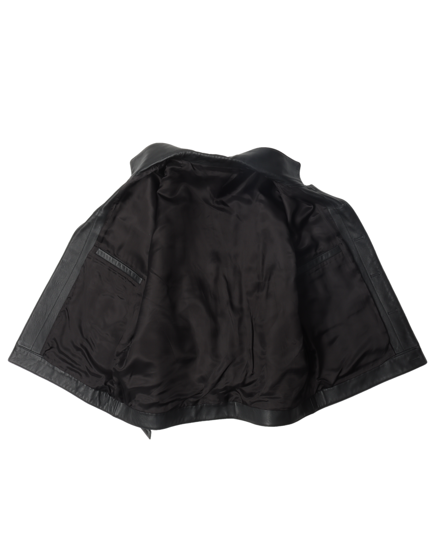 Sample Striped Leather Jacket