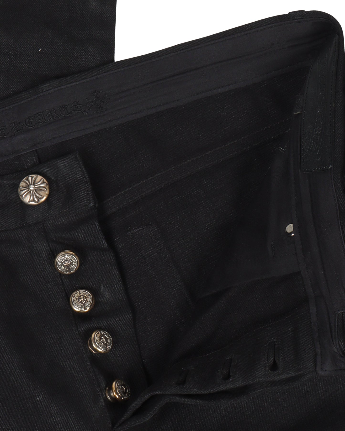 Multicolor Cross Patch Jeans