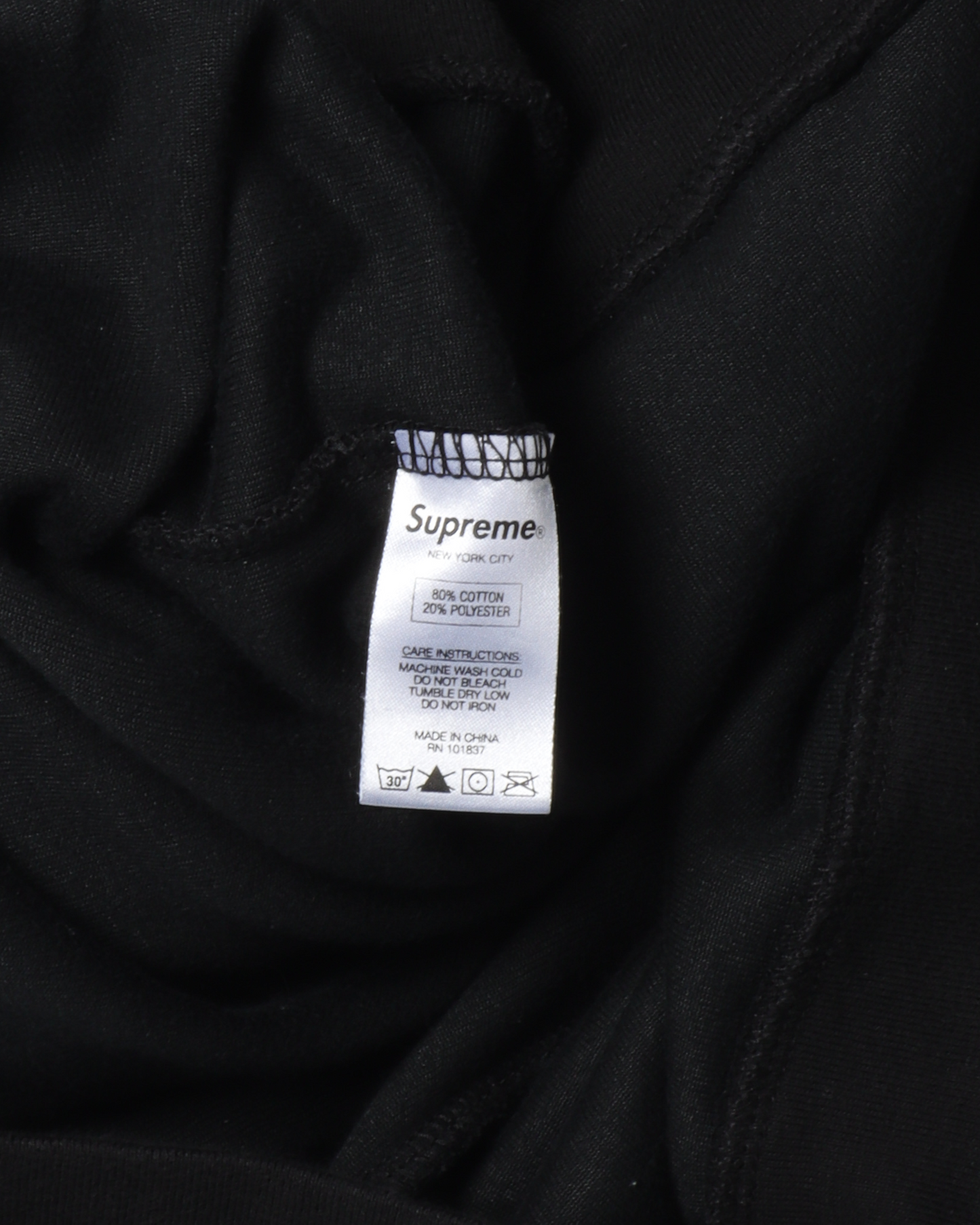 S Script Velour Crewneck