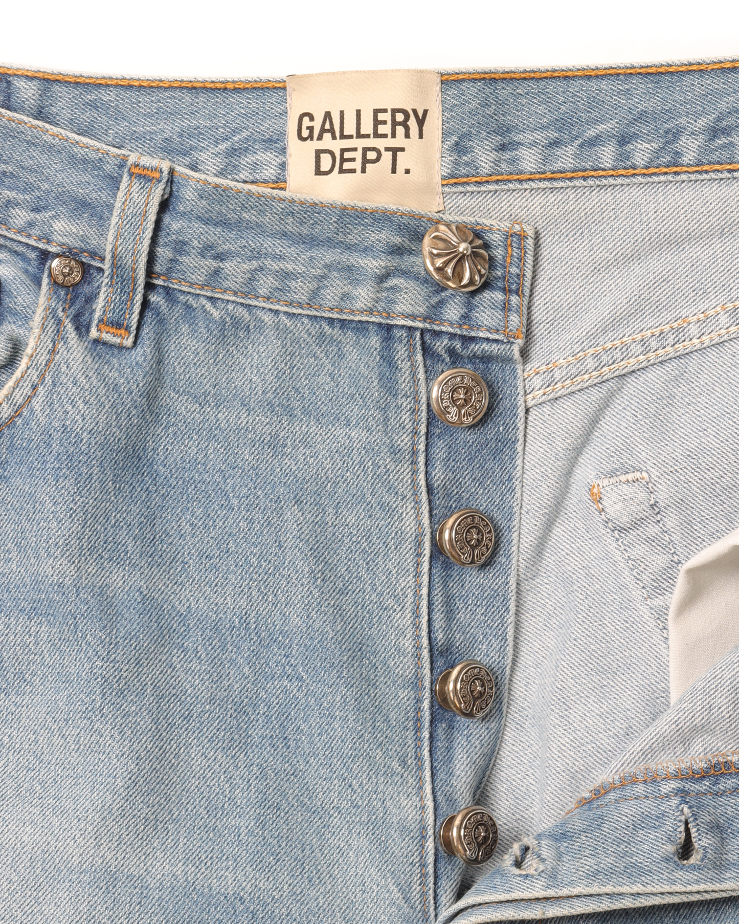 Gallery Dept. Levi's Leopard Cross Patch Denim