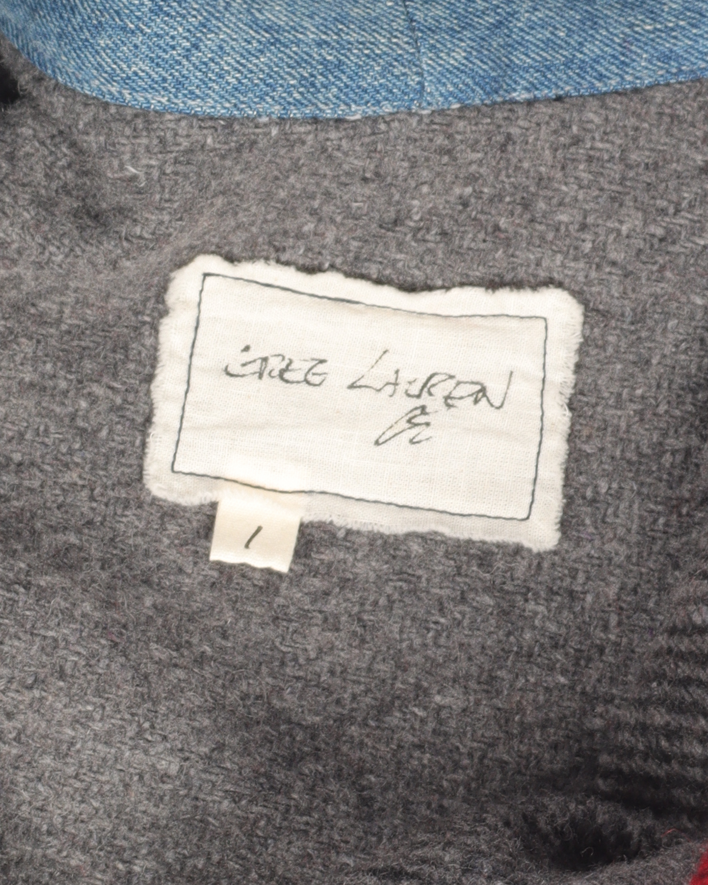 Mixed Blanket Boxy Kimono