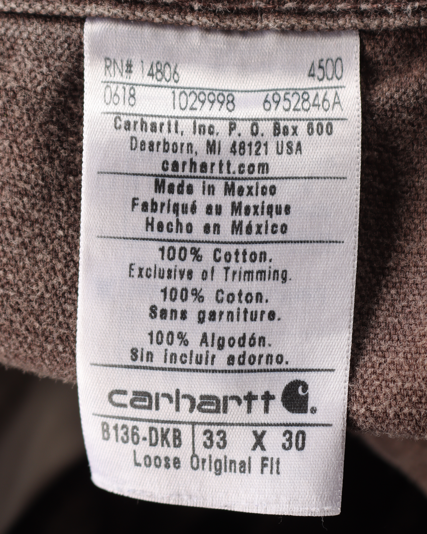 Double Knee Work Pant