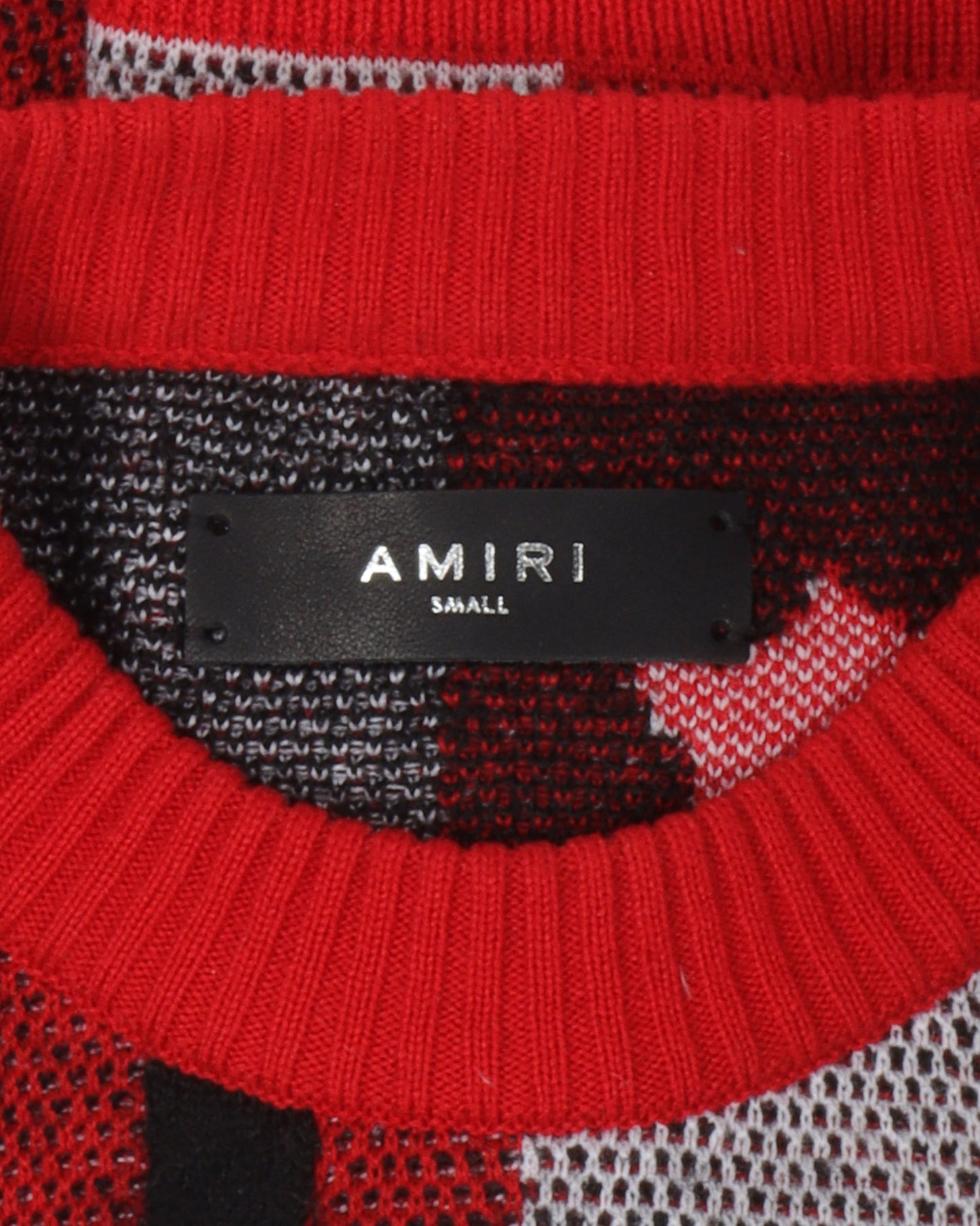 Checker Knit Sweater