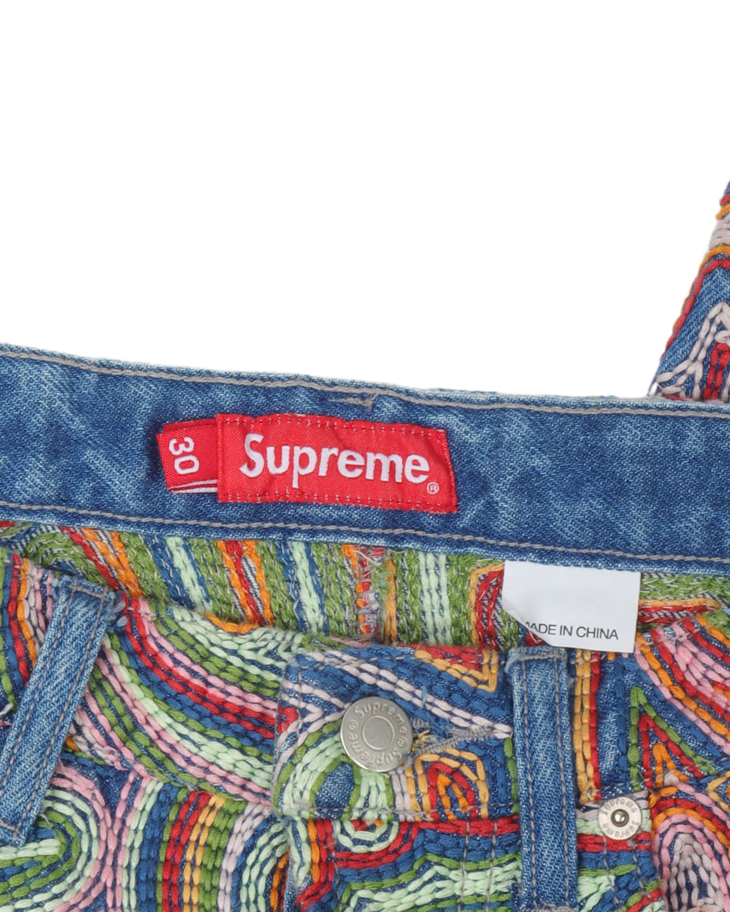 Crocheted Jeans