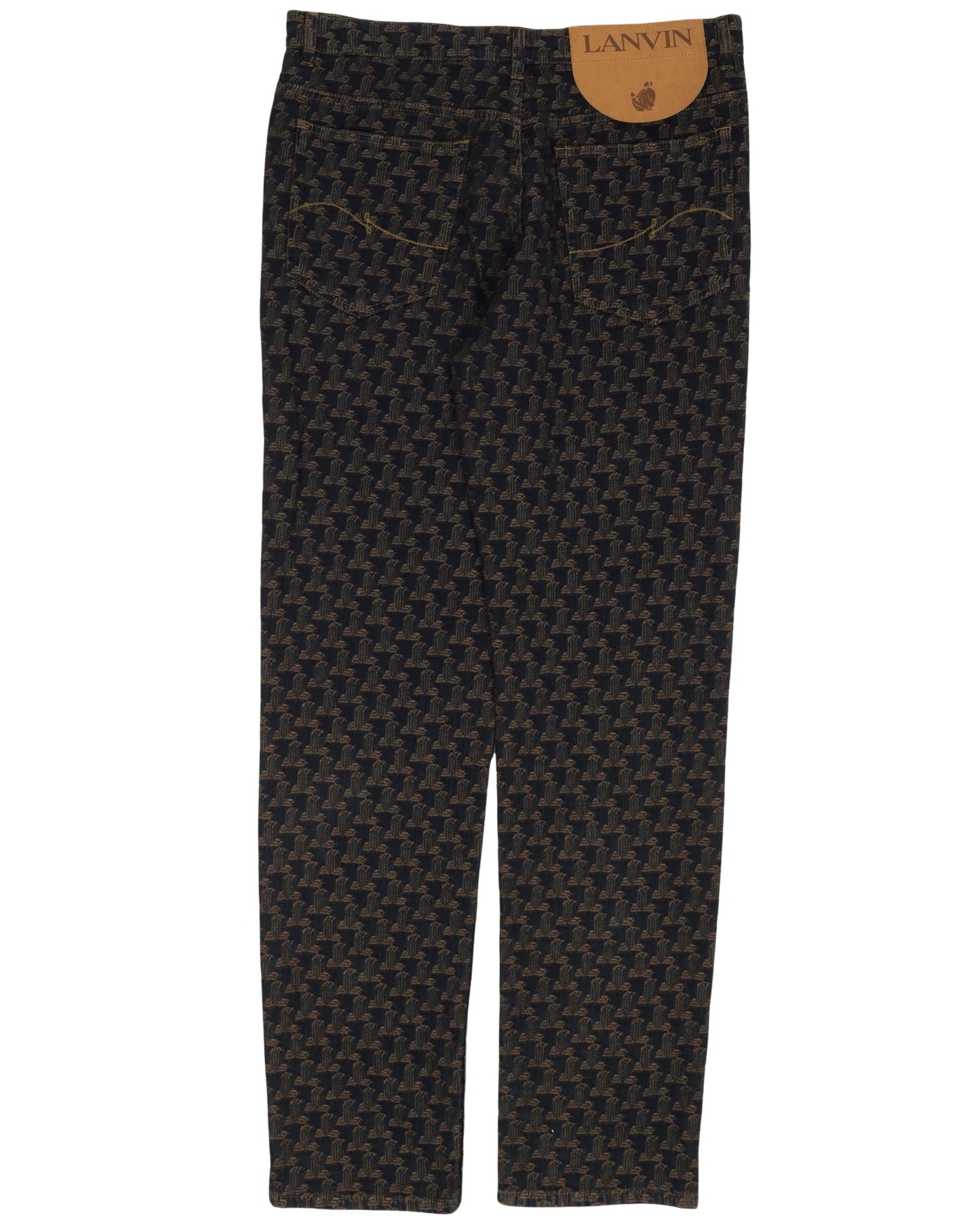 Monogram Denim Jeans