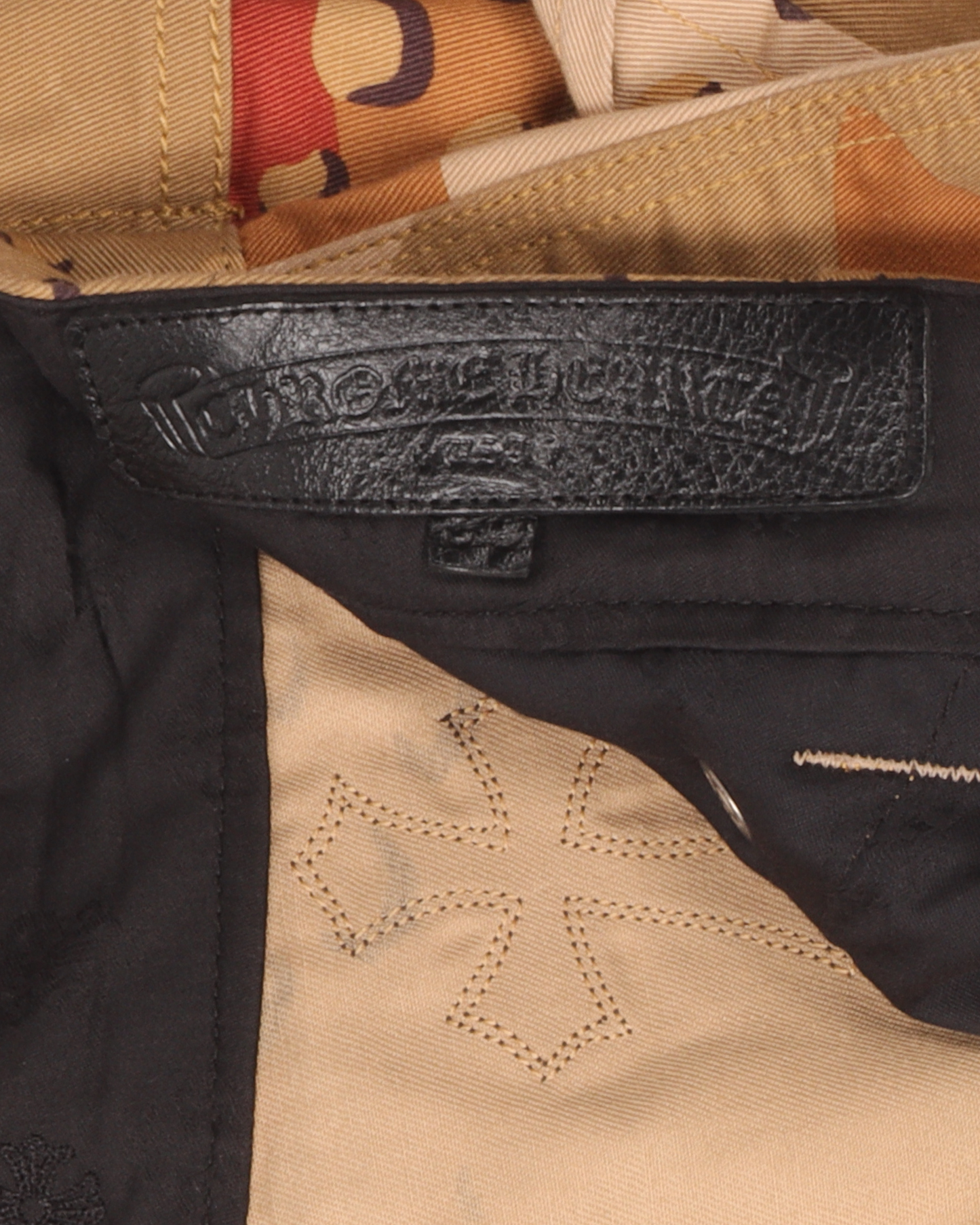 Sex Records Tan Camo Carpenter Shorts