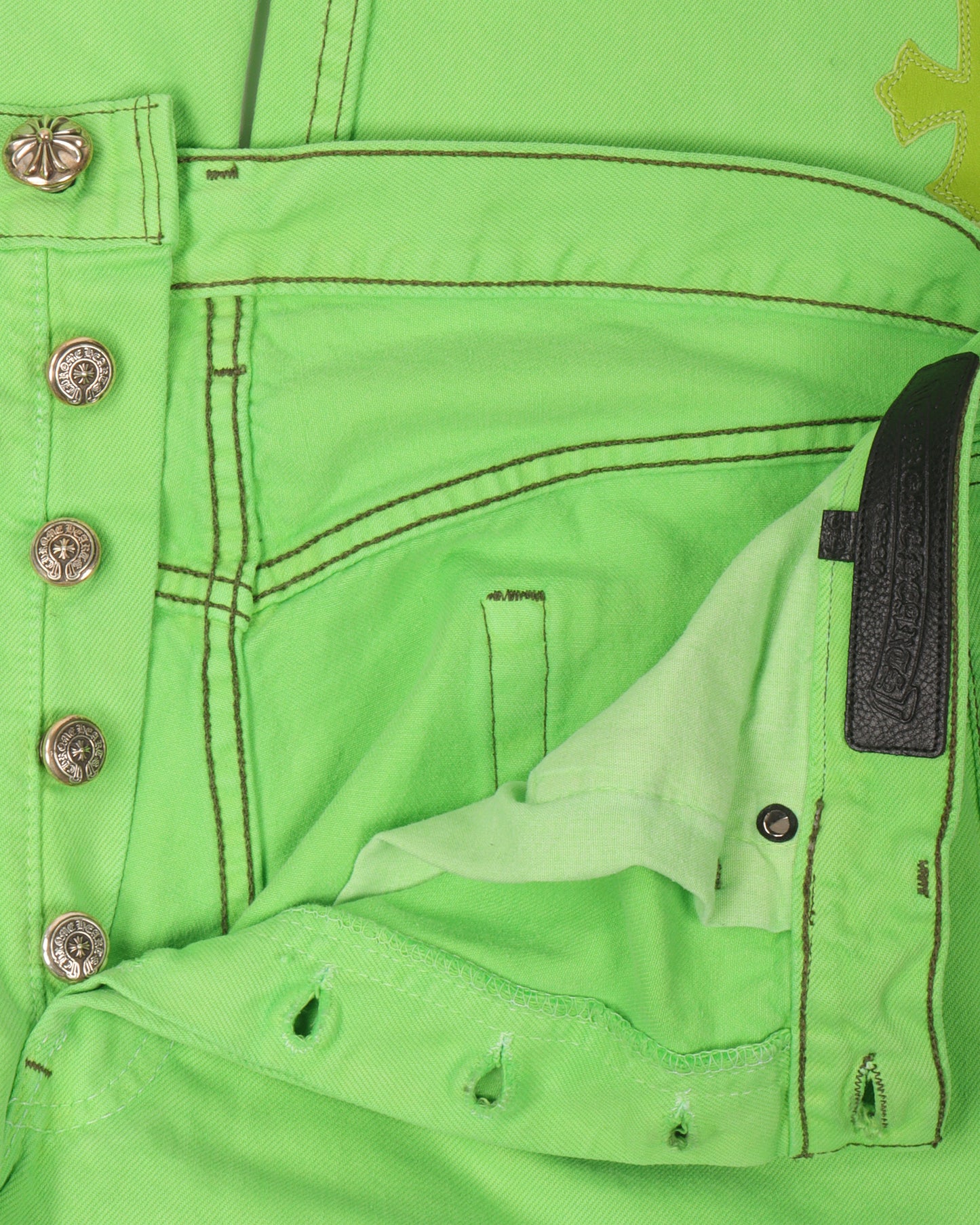 Sex Records Cross Patch Denim