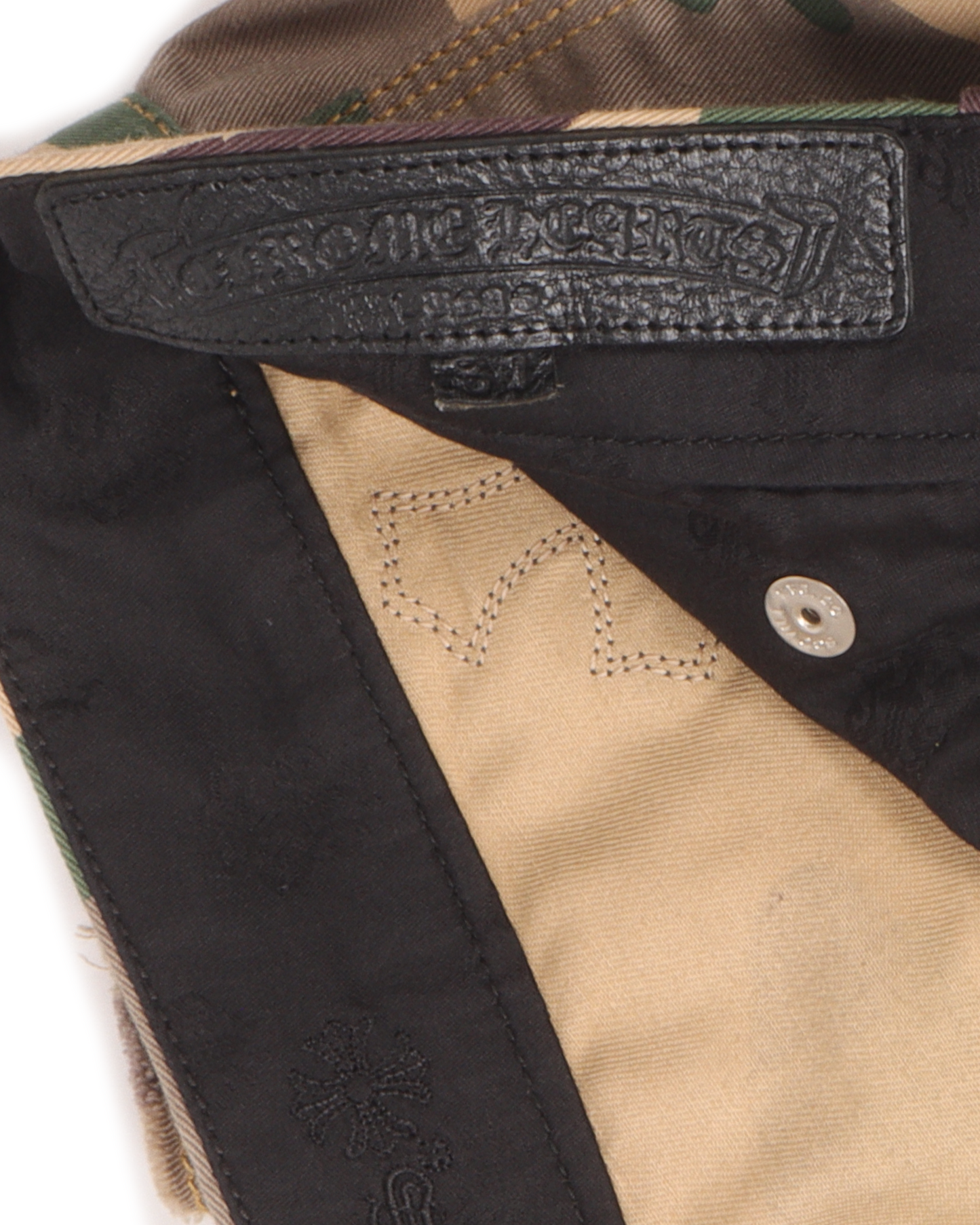 Sex Records Green Camo Carpenter Short