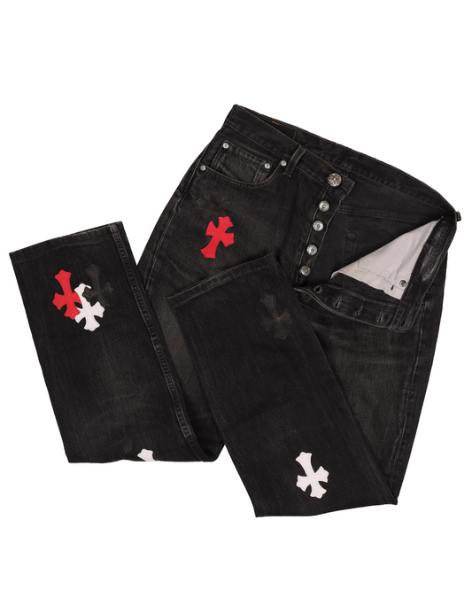 Drake Levi's Cross Patch Denim (Miami Exclusive)