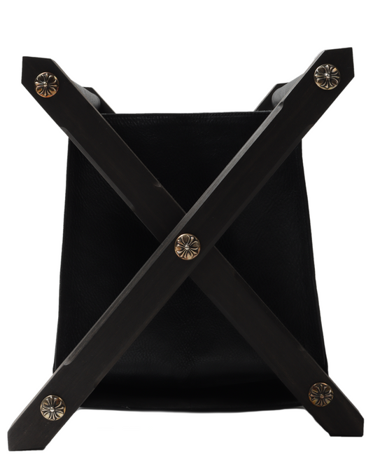 Leather Magazine Holder