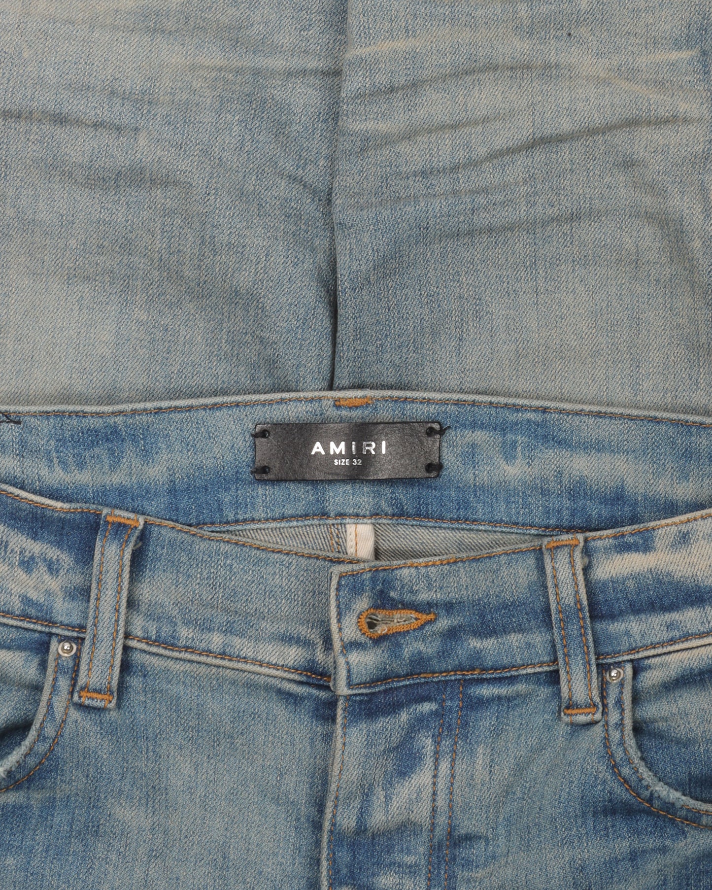 Sand Fade Distressed Jeans