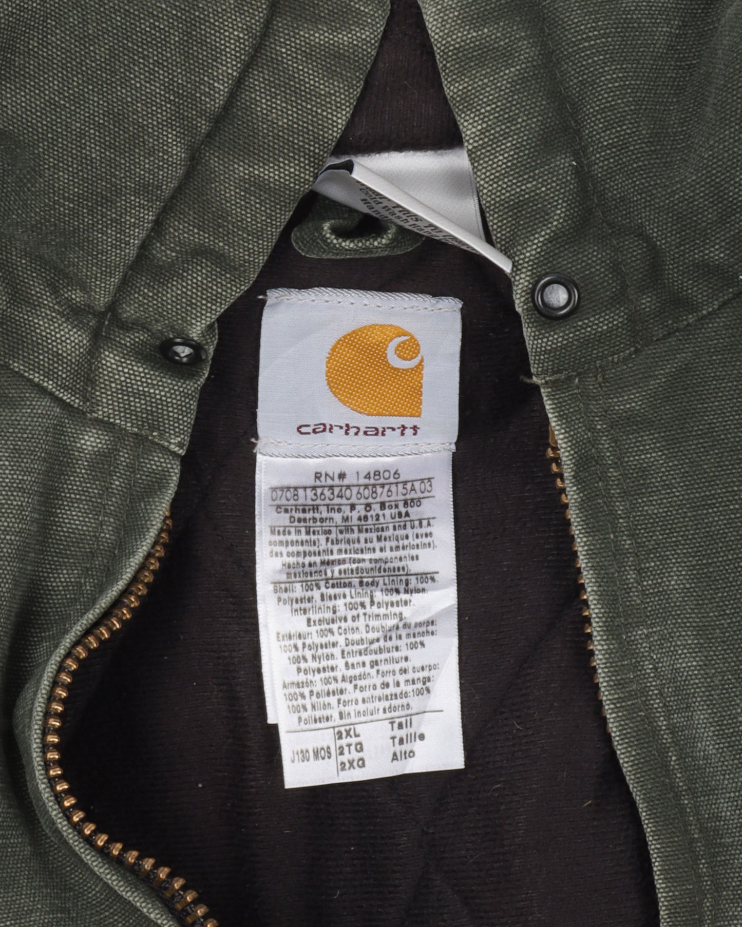Carhartt Hooded Work Jacket