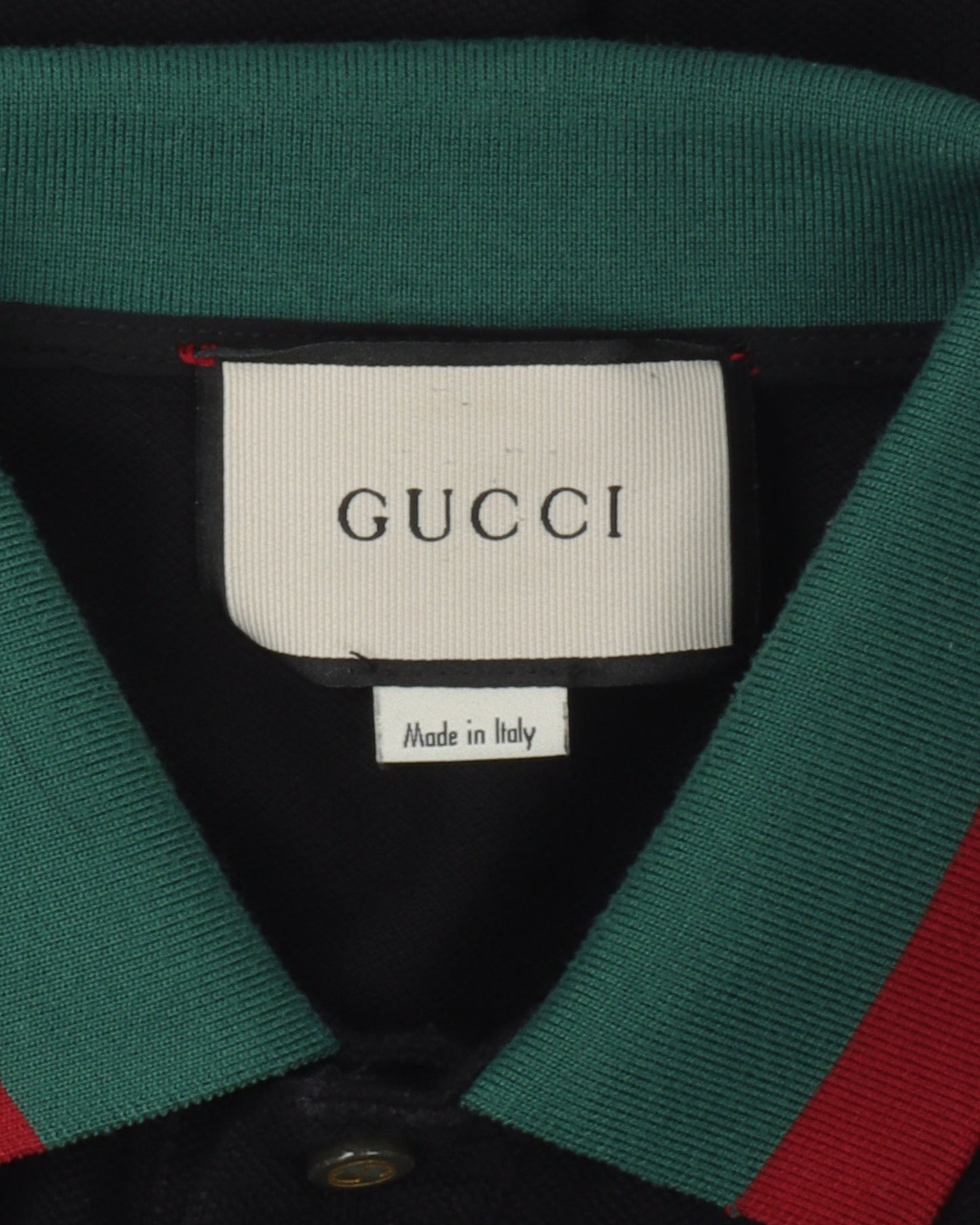 Striped Collar Polo Shirt