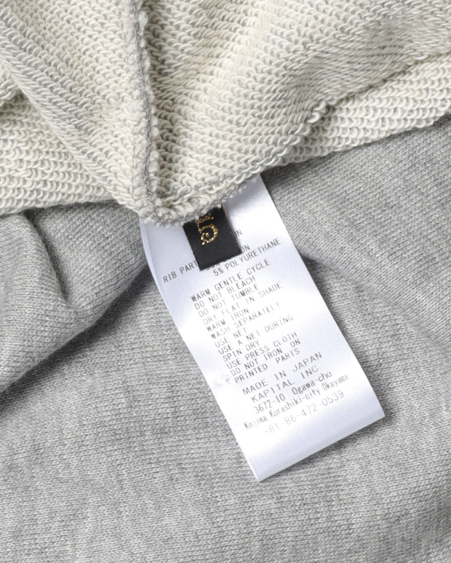 Grey Smiley Crewneck