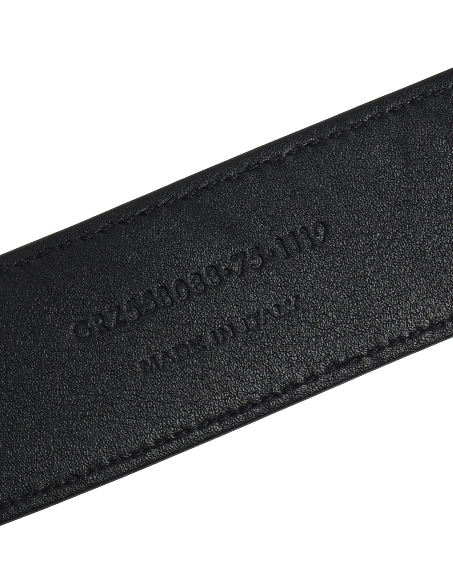 Thin Logo Belt