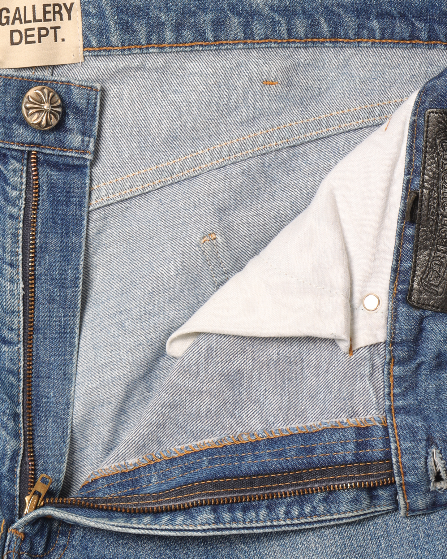 Gallery Dept. "La Flare" Levi's Cross Patch Denim