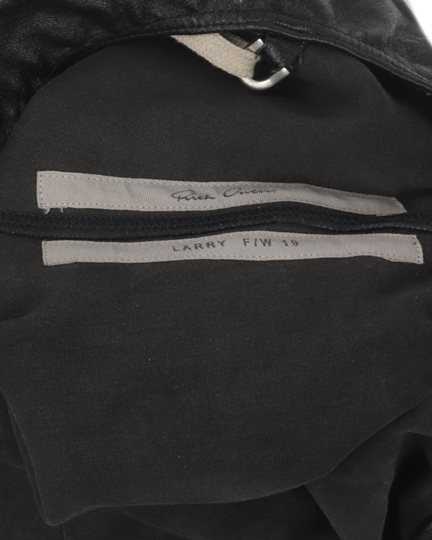 FW19 Leather Body Suit