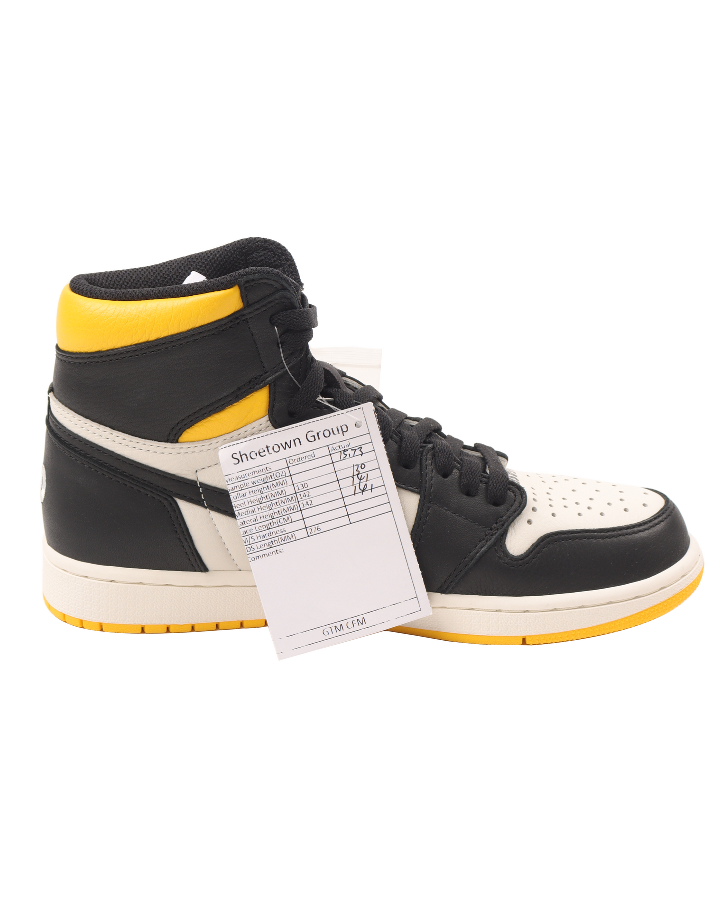 Retro High "Not for Resale" Varsity Maize