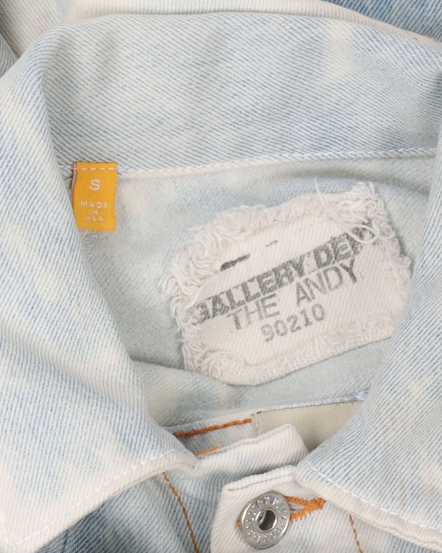 Andy Bleached Denim Jacket