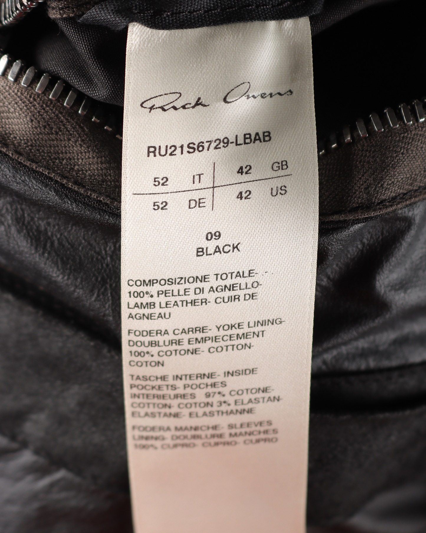 Black Poplin Leather Outershirt Jacket