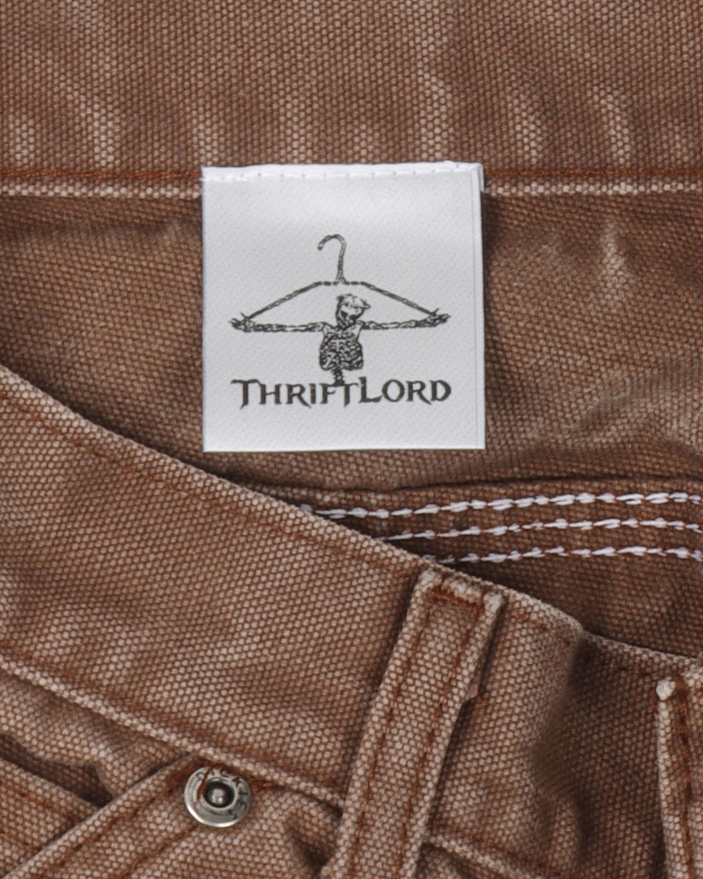 Dickies Brown Painted Carpenter Pants