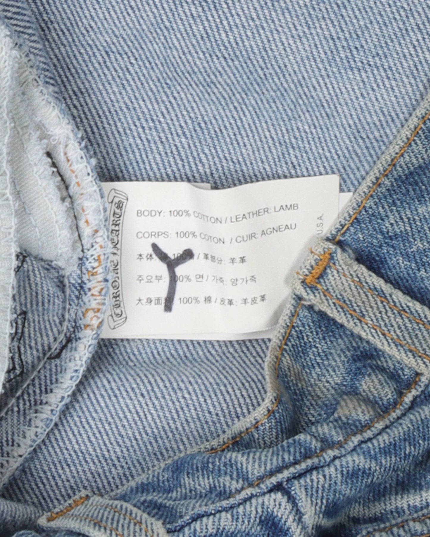 Levi's Leather Cross Jeans