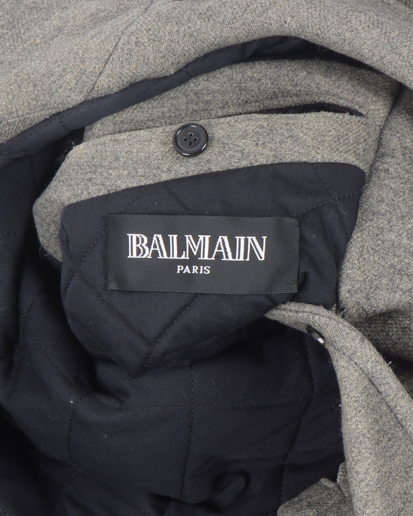 Grey Peacoat