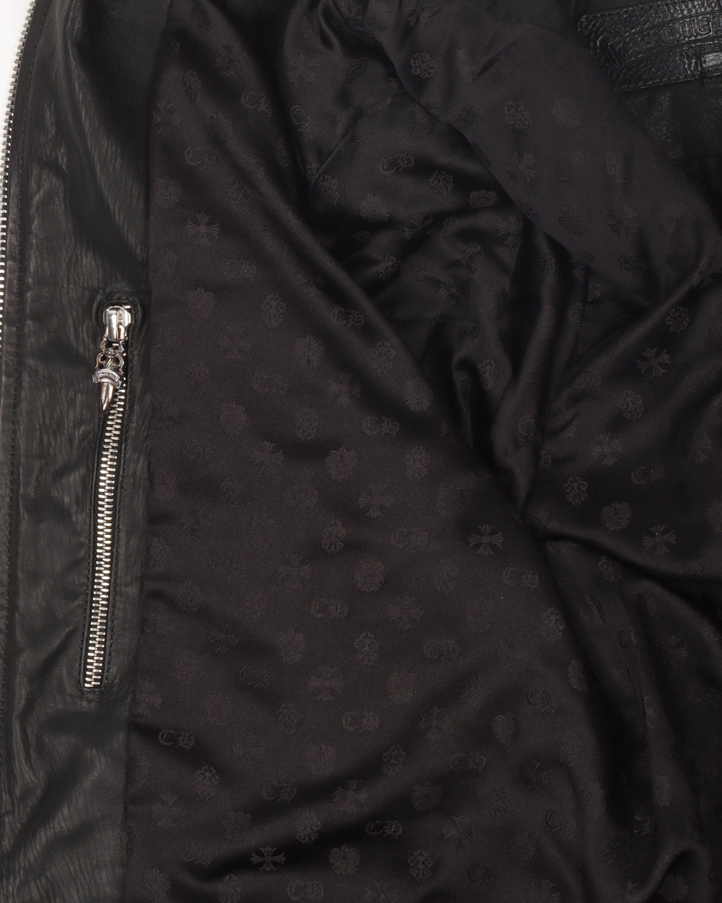 Leather Bomber Jacket