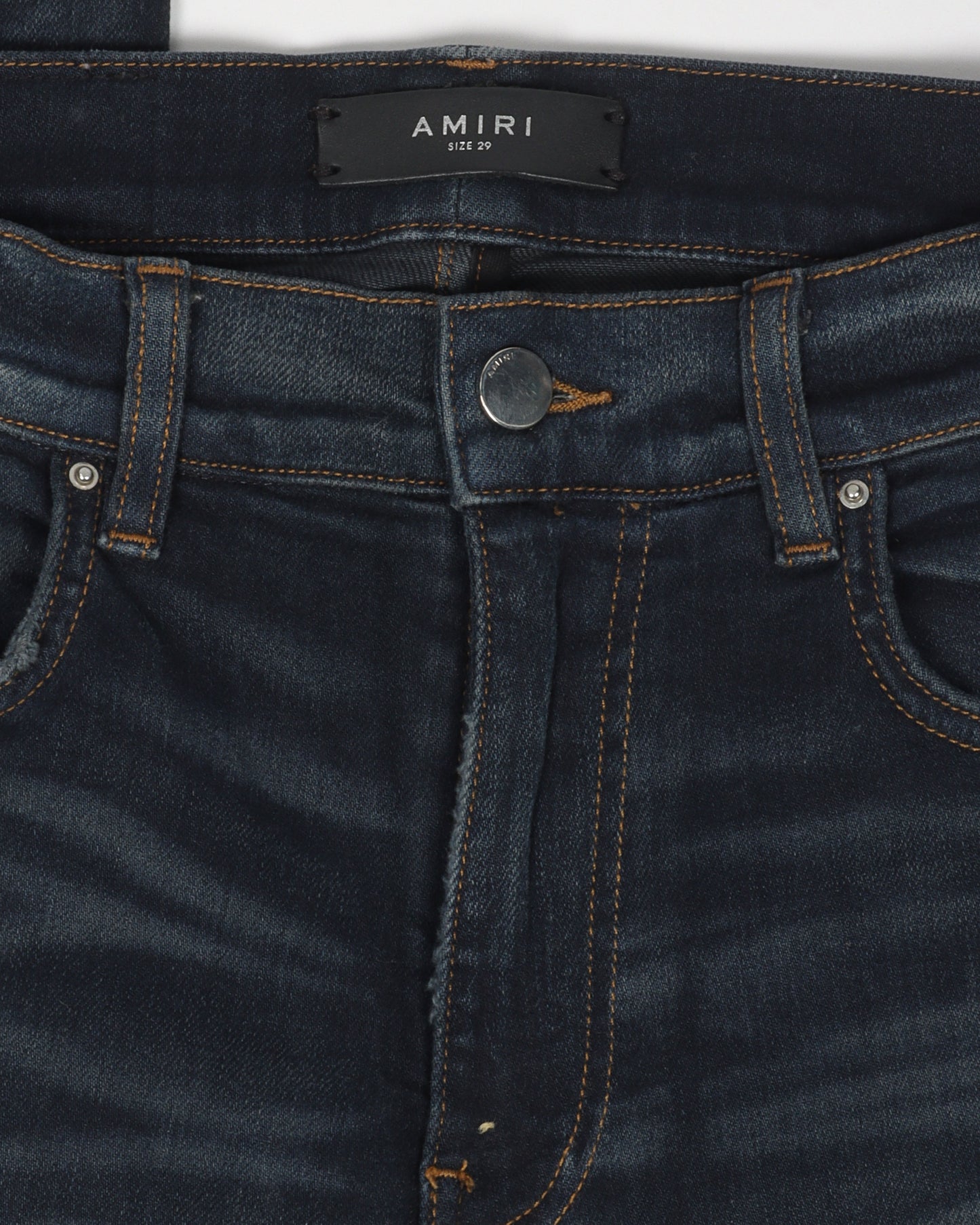 Knee Rip Patched Jeans