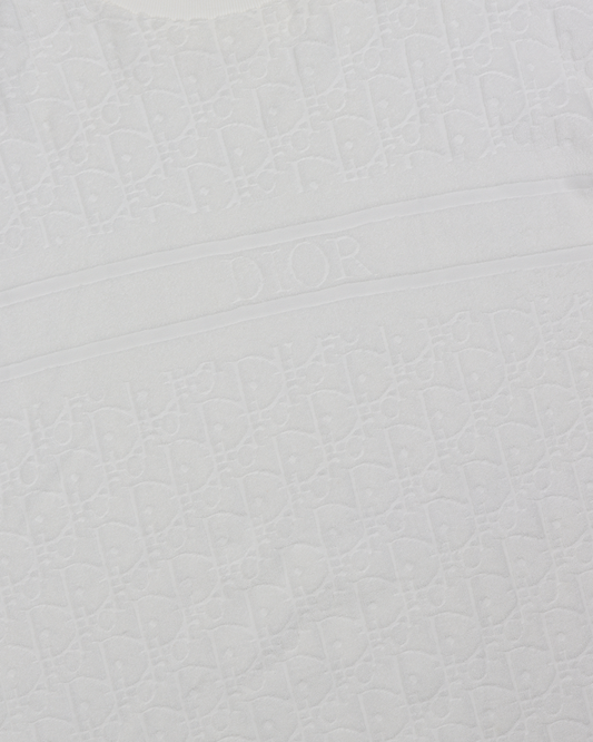 Terry Cotton Monogram T-Shirt