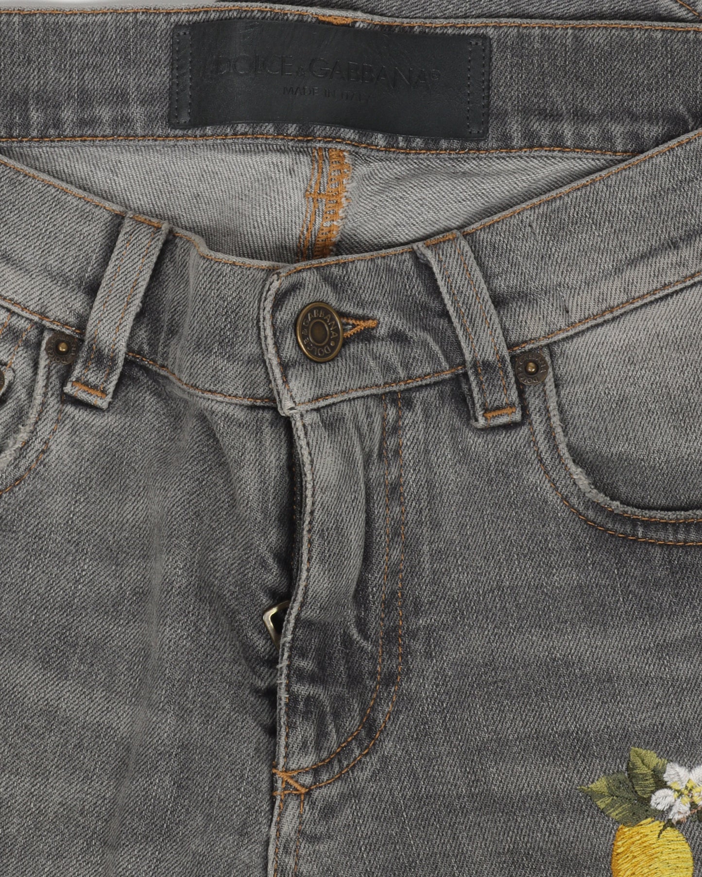 Birds and Flowers Jeans